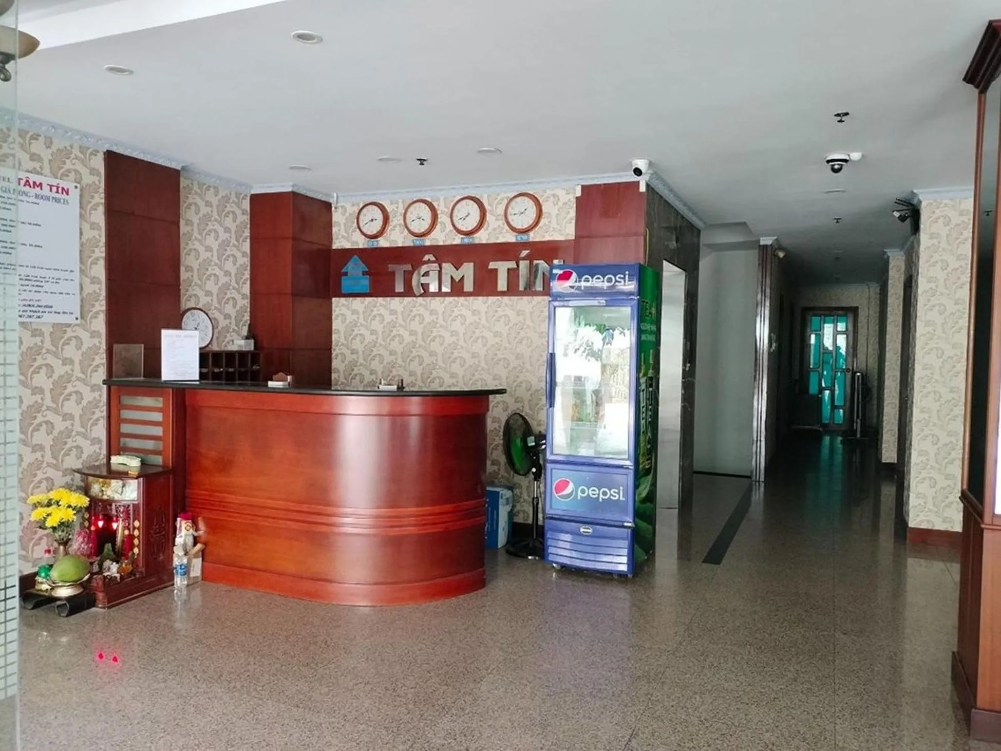Lobby or reception in Tam Tin Hotel