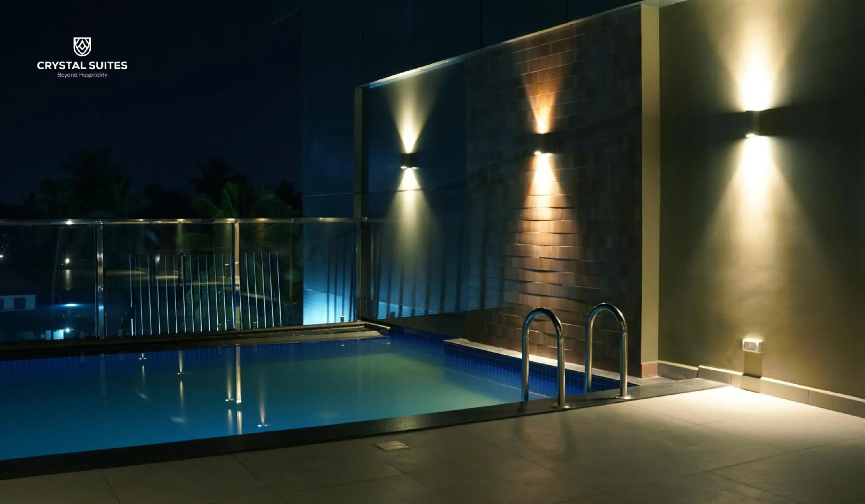 Swimming pool in Crystal Suites Swimming pool in Crystal Suites