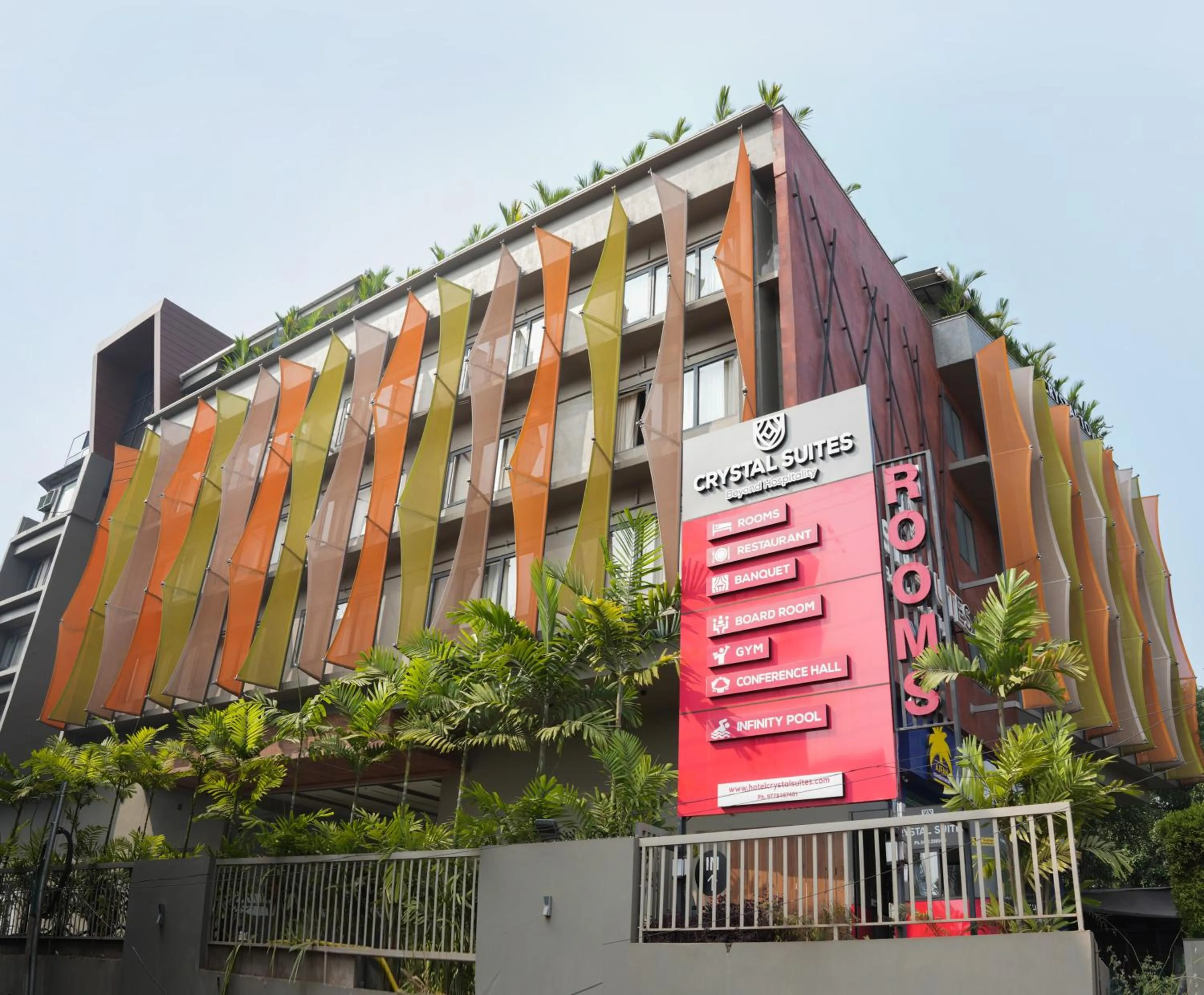 Property building in Crystal Suites