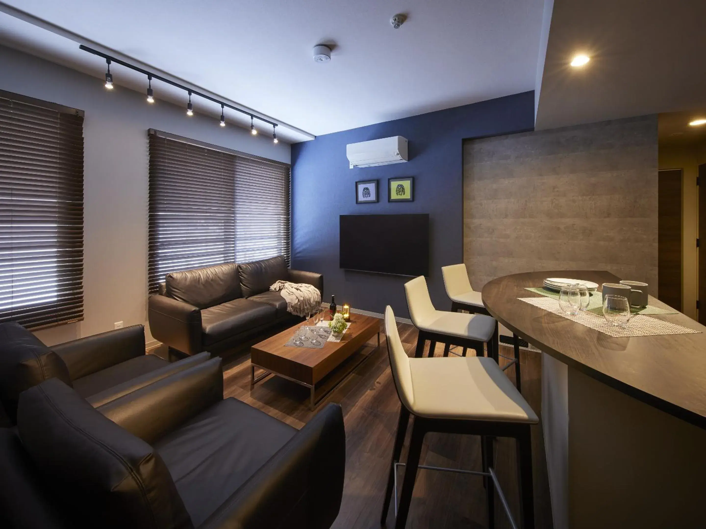 Living room in Minn Chitose Living room in Minn Chitose