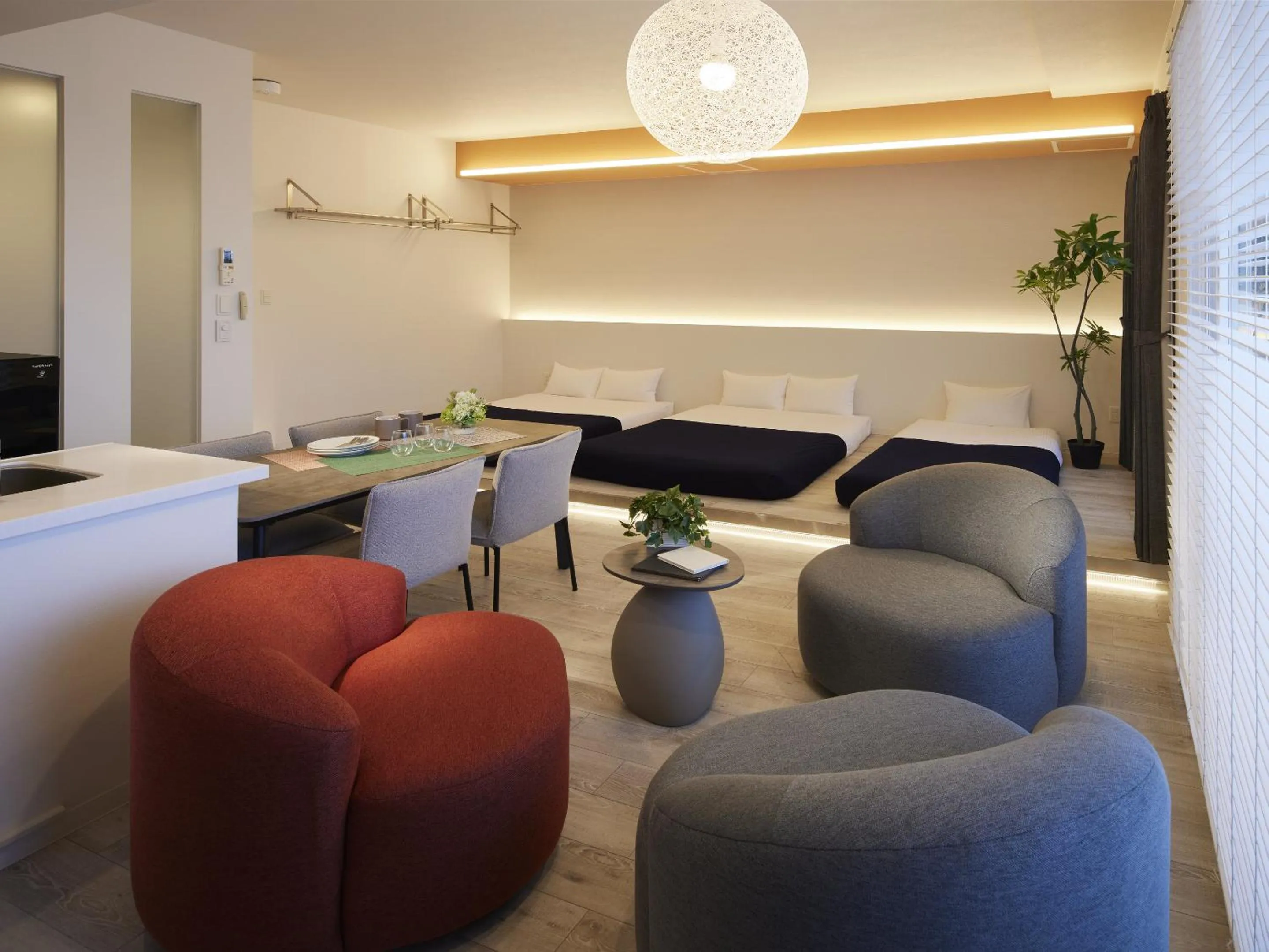 Living room in Minn Chitose