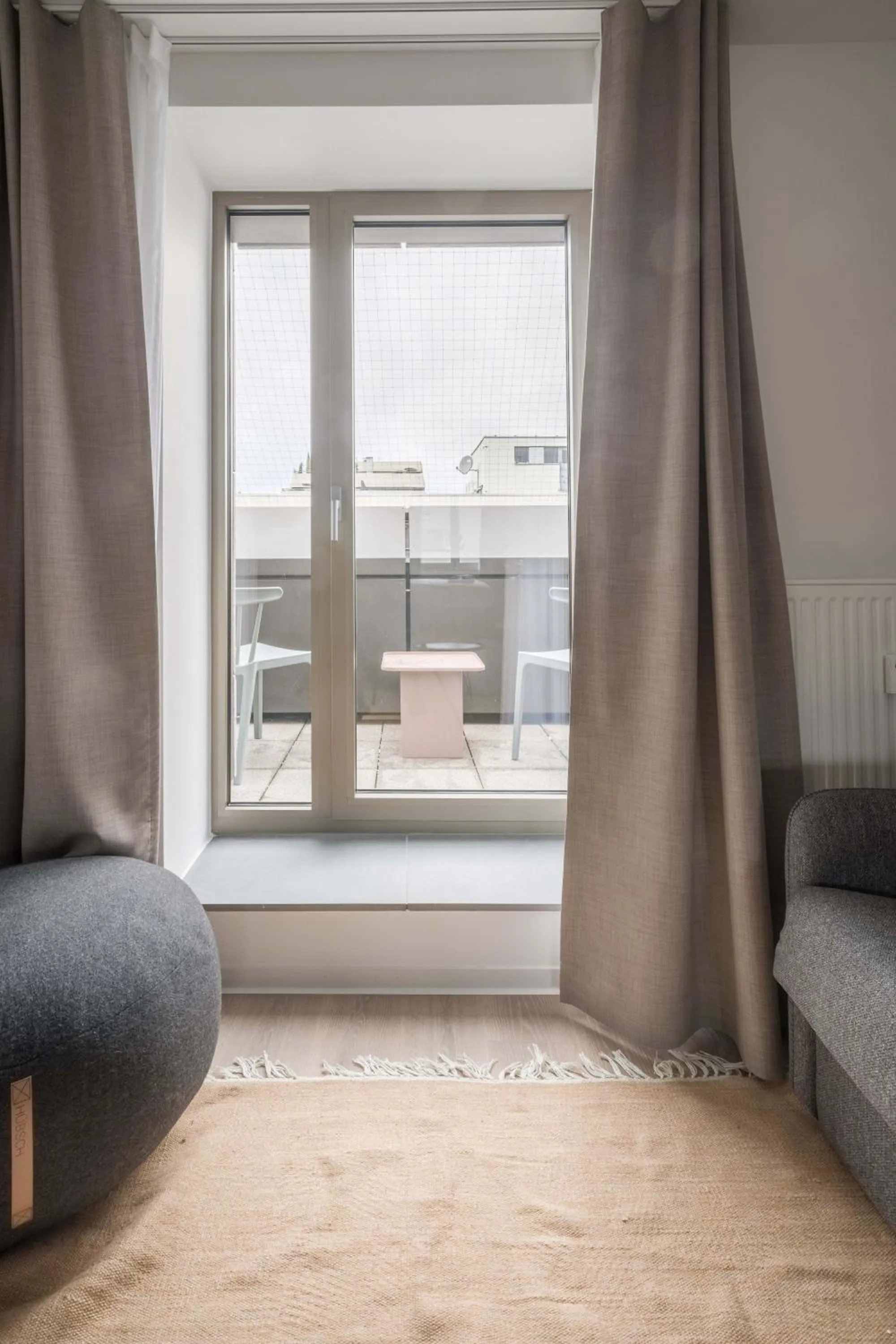 Balcony/Terrace in Limehome Saarbrücken Berliner Promenade