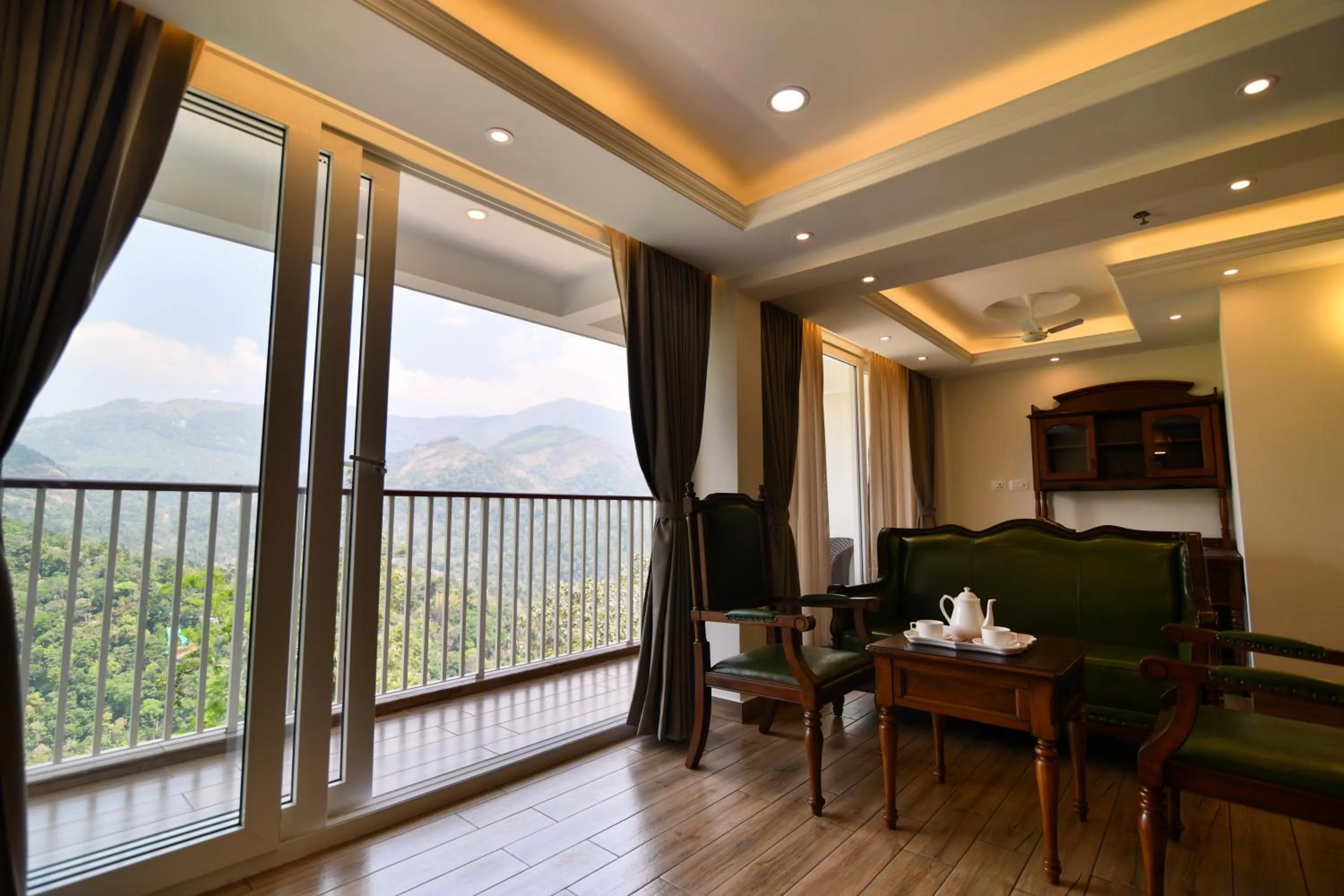 Natural landscape in British County Resorts