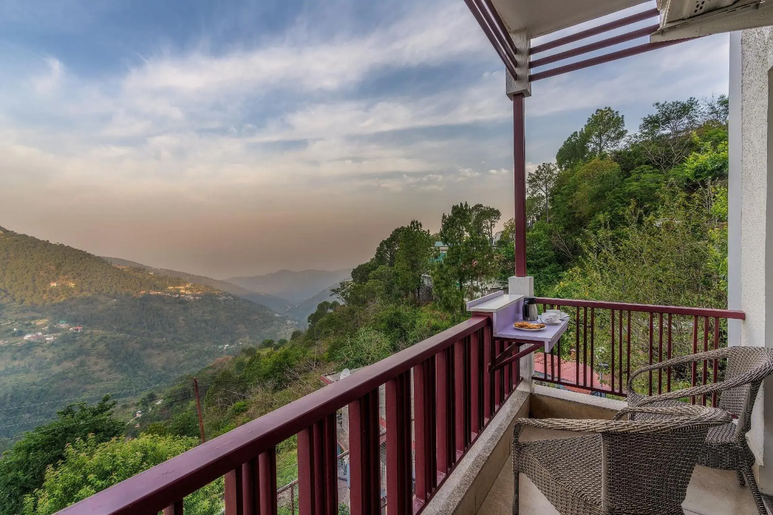 View (from property/room) in Hotel The Chabal View (from property/room) in Hotel The Chabal