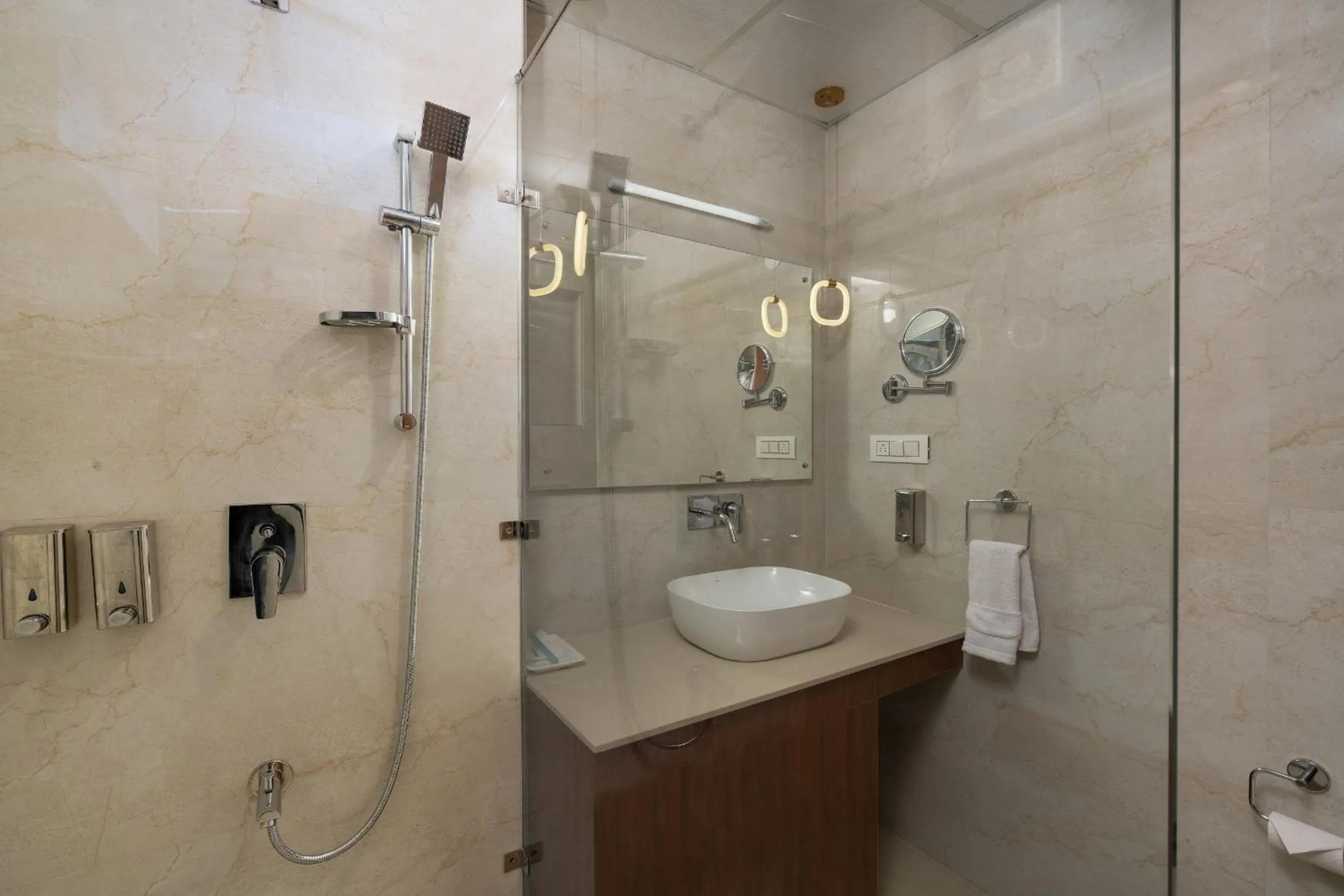 Bathroom in Hotel The Chabal