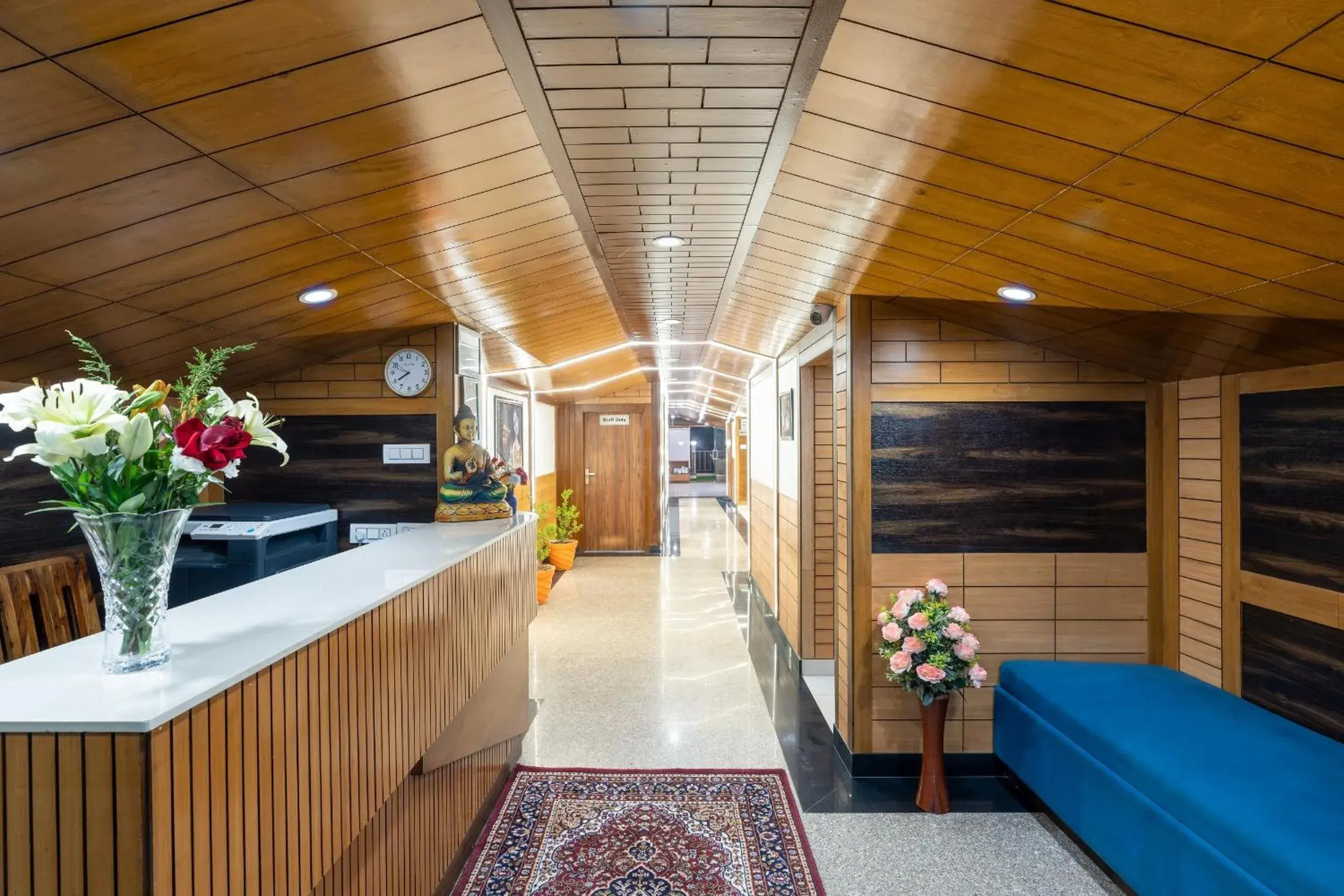 Lobby or reception in Hotel The Chabal Lobby or reception in Hotel The Chabal