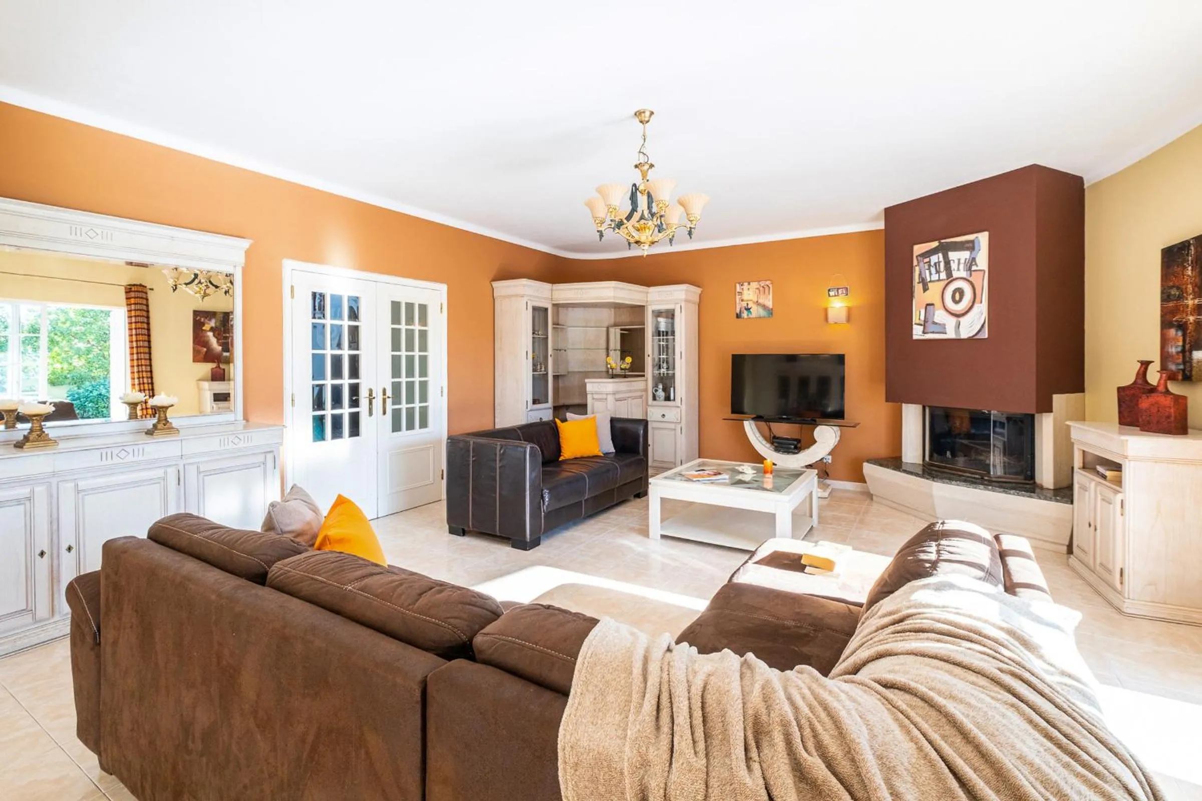 Living room in Villa San Juan by Algarve Vacation