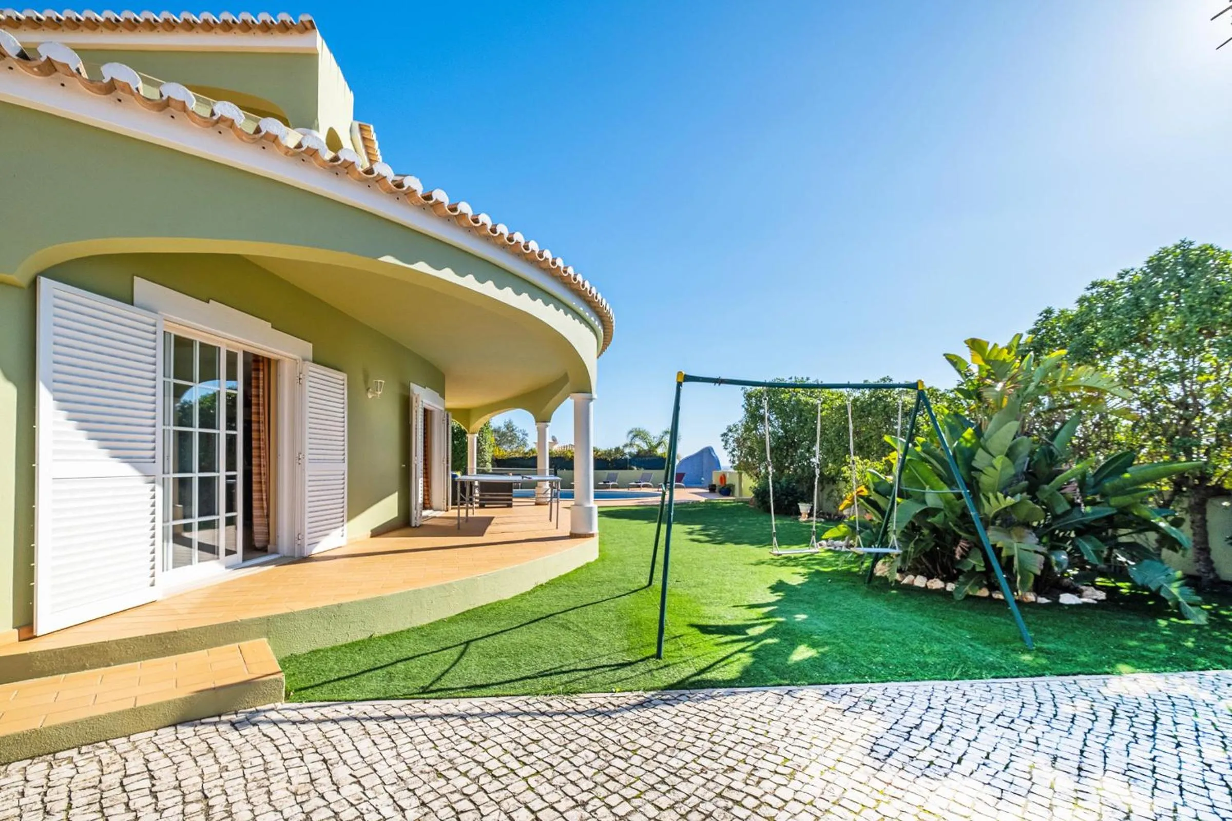 Garden view in Villa San Juan by Algarve Vacation