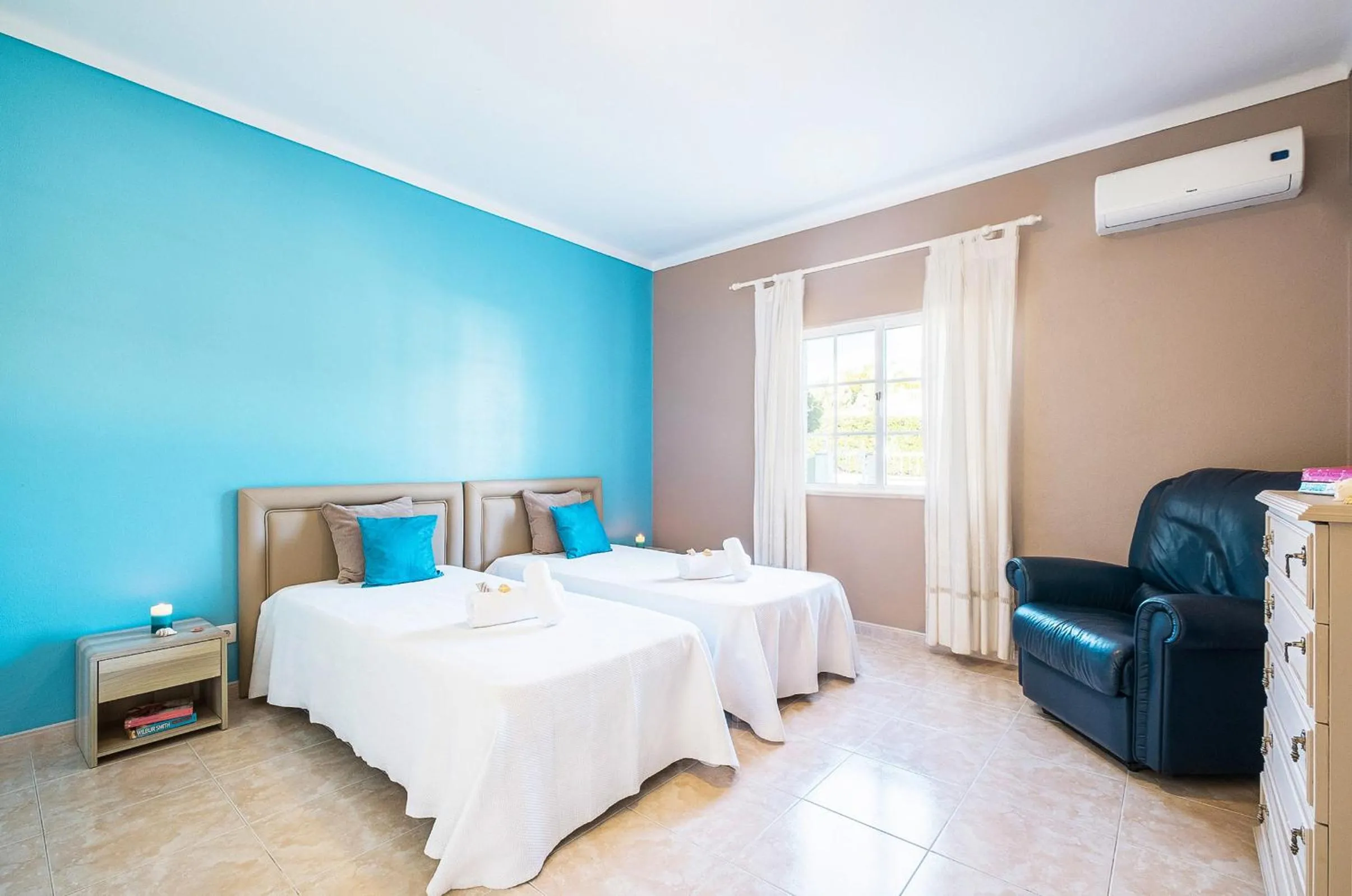 Bedroom, Bed in Villa San Juan by Algarve Vacation