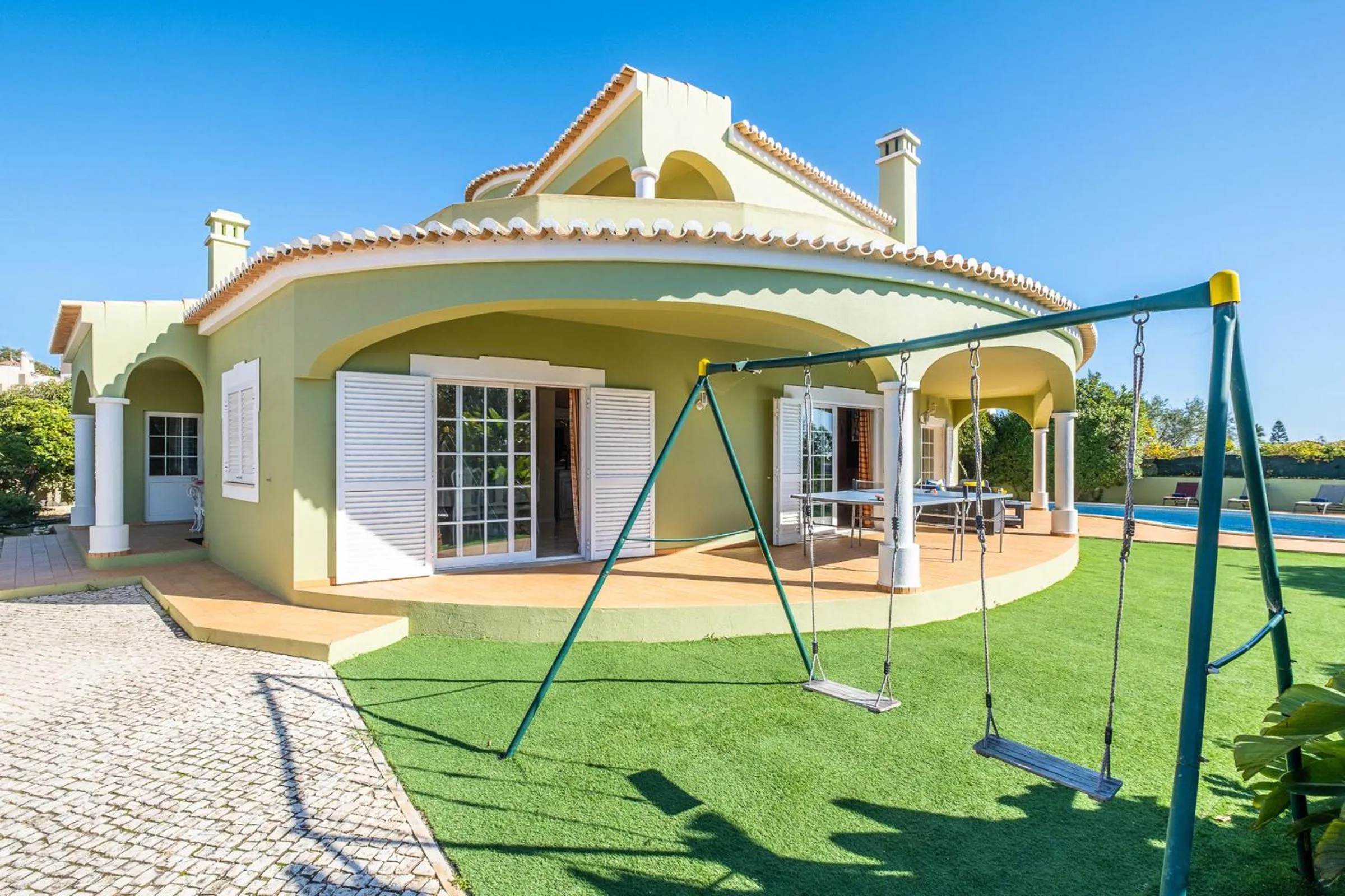 Garden view in Villa San Juan by Algarve Vacation