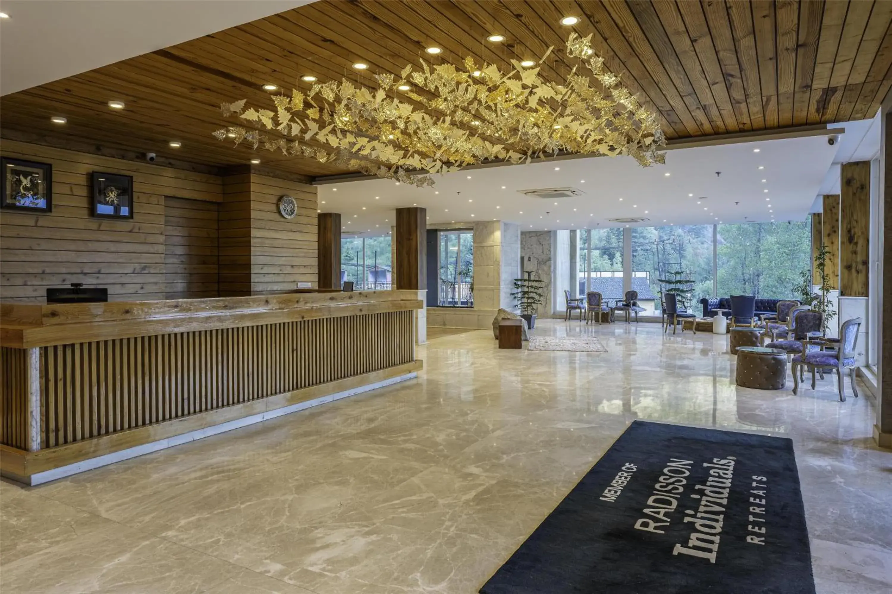 Lobby or reception in Palchan Hotel & Spa - A member of Radisson Individuals Retreats Lobby or reception in Palchan Hotel & Spa - A member of Radisson Individuals Retreats
