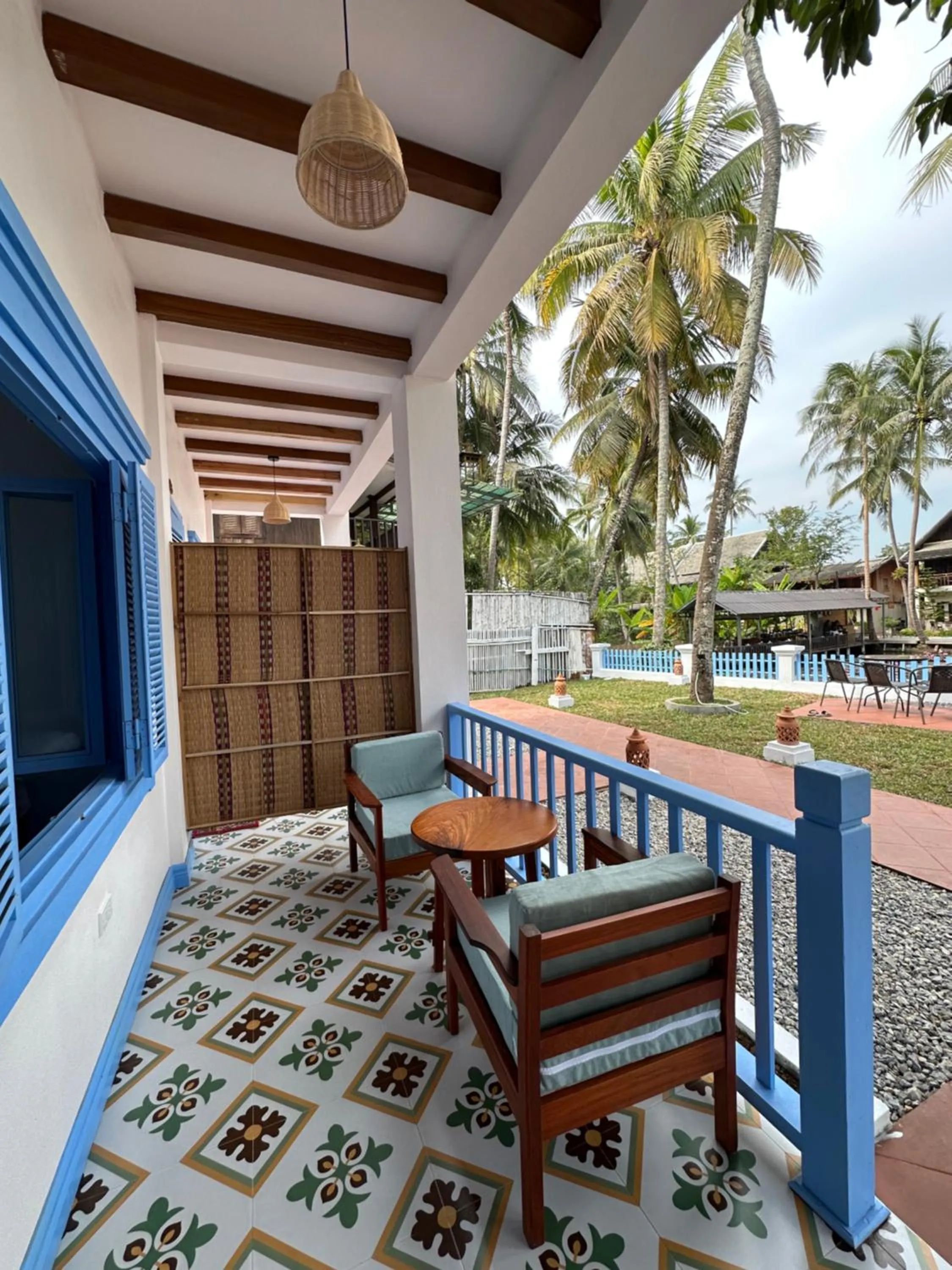 Garden view in Sadakham Hotel