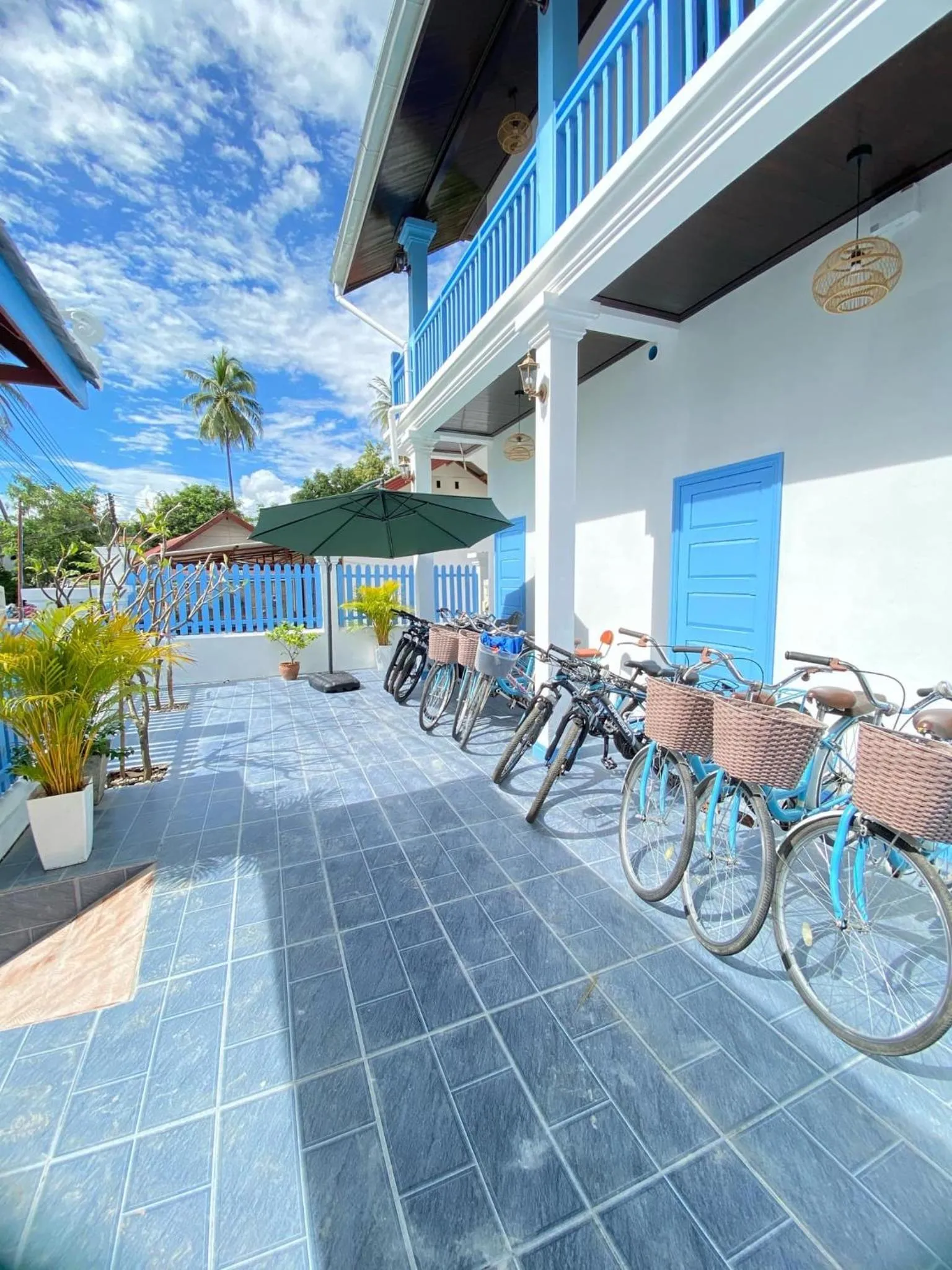 Patio in Sadakham Hotel