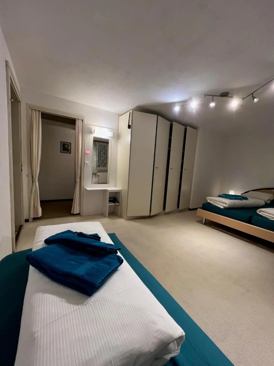 Bed in Hotel Péz Ault