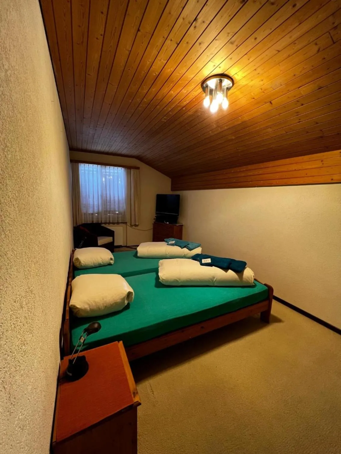 Bed in Hotel Péz Ault