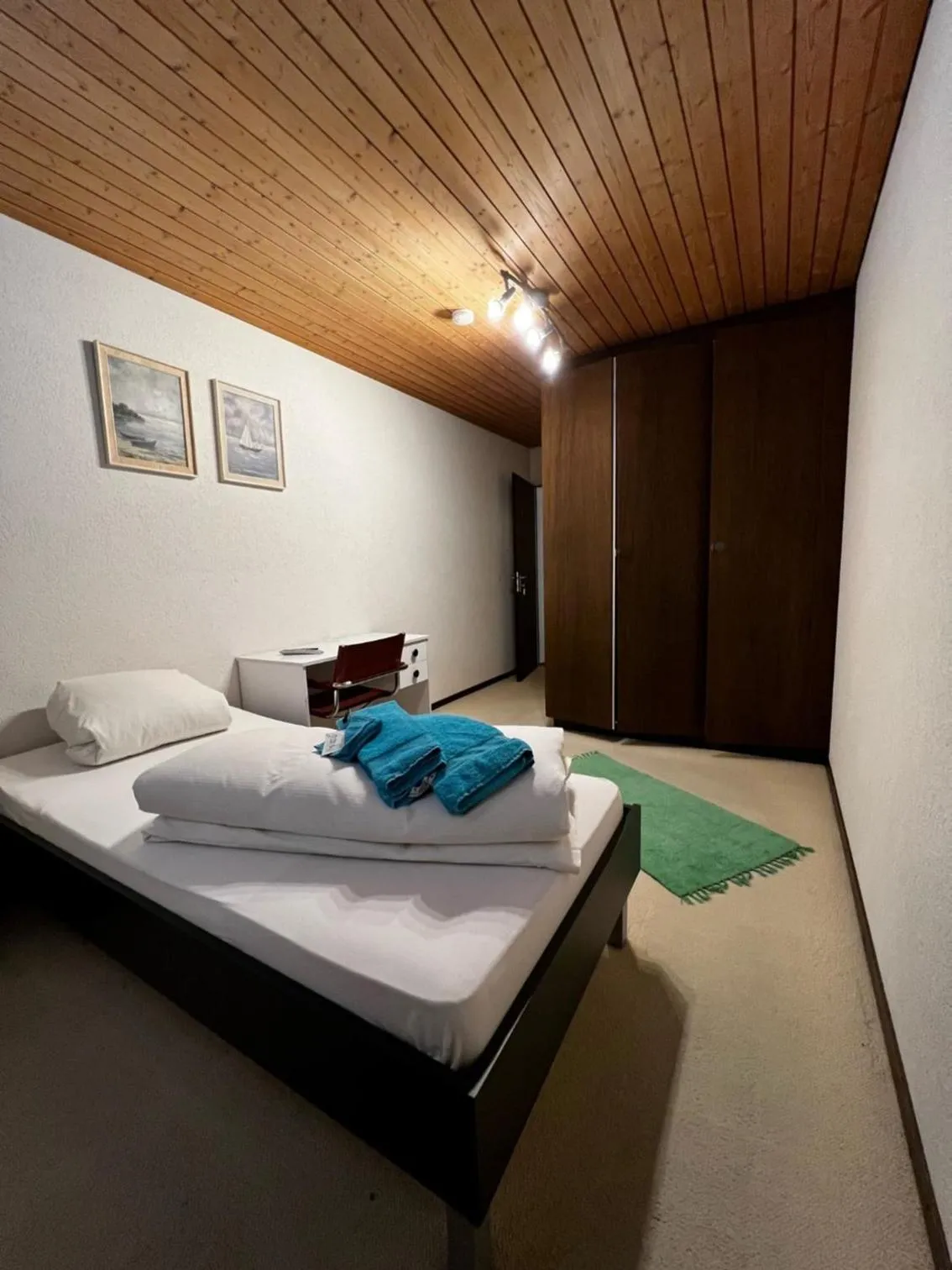 Bed in Hotel Péz Ault