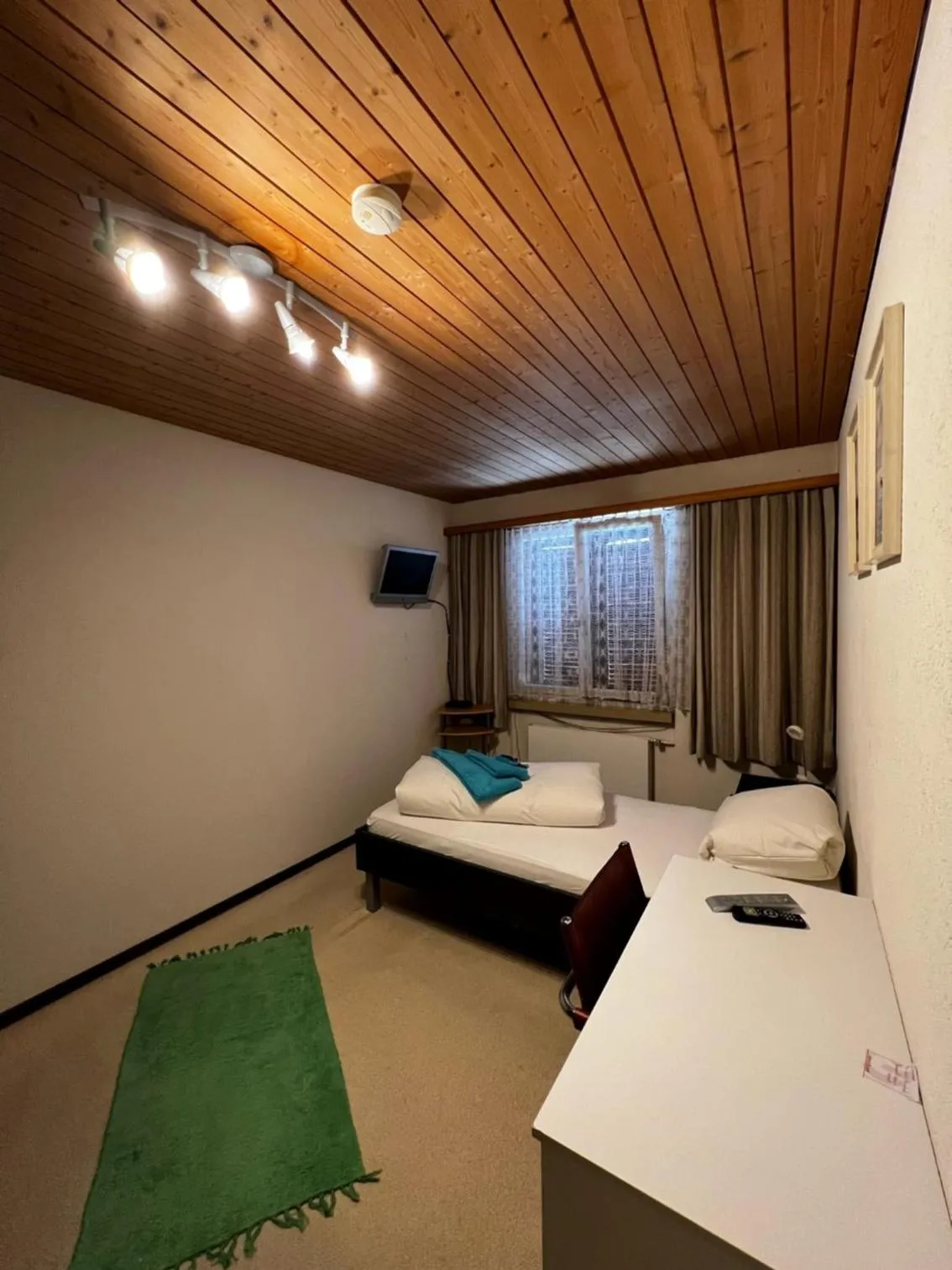 Bed in Hotel Péz Ault