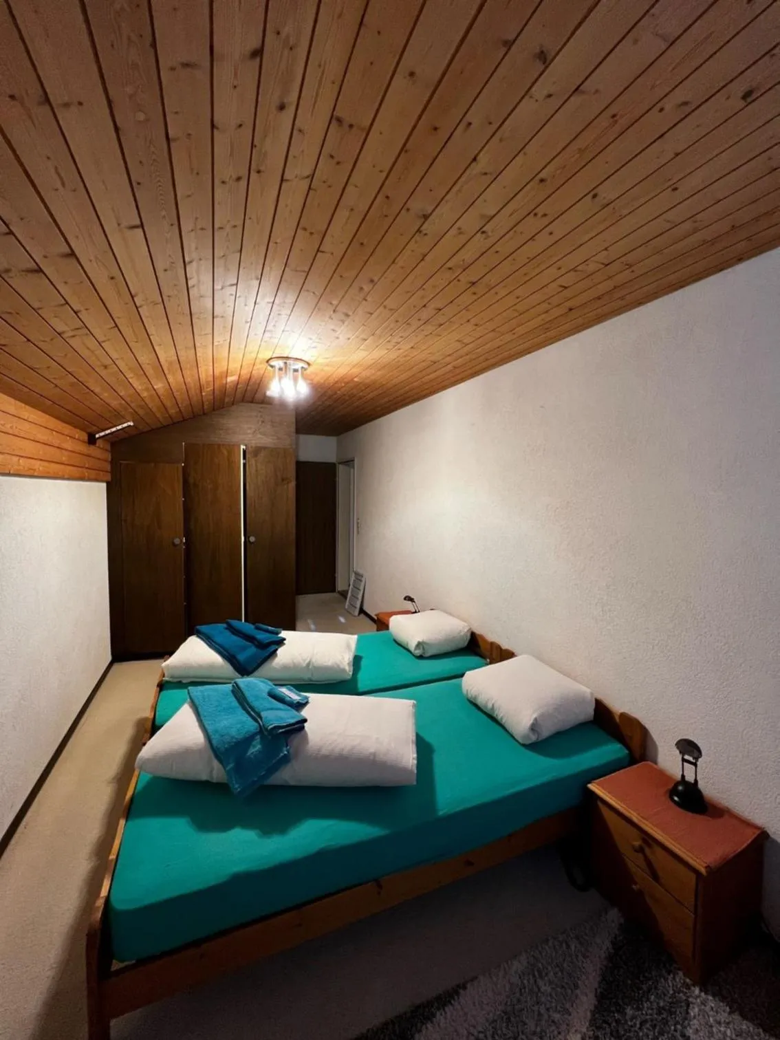 Bed in Hotel Péz Ault