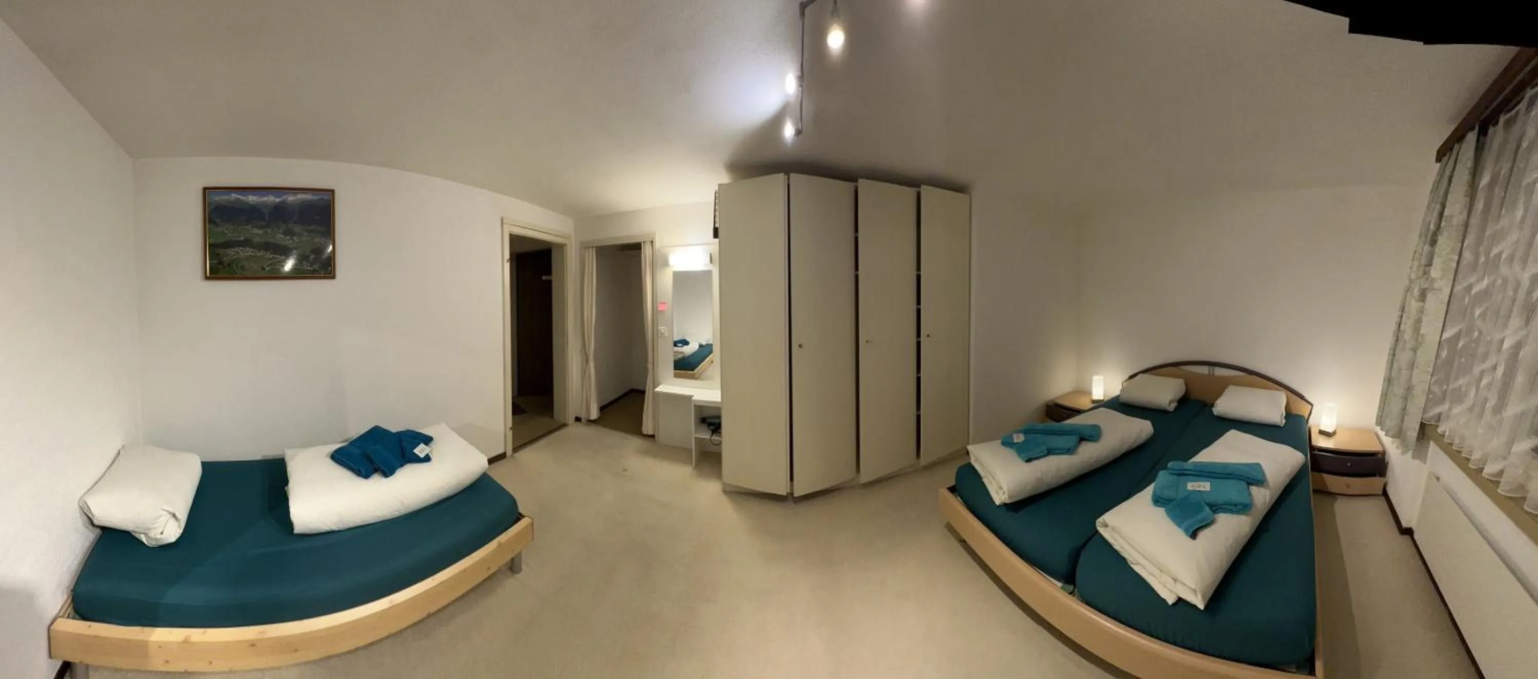 Bed in Hotel Péz Ault