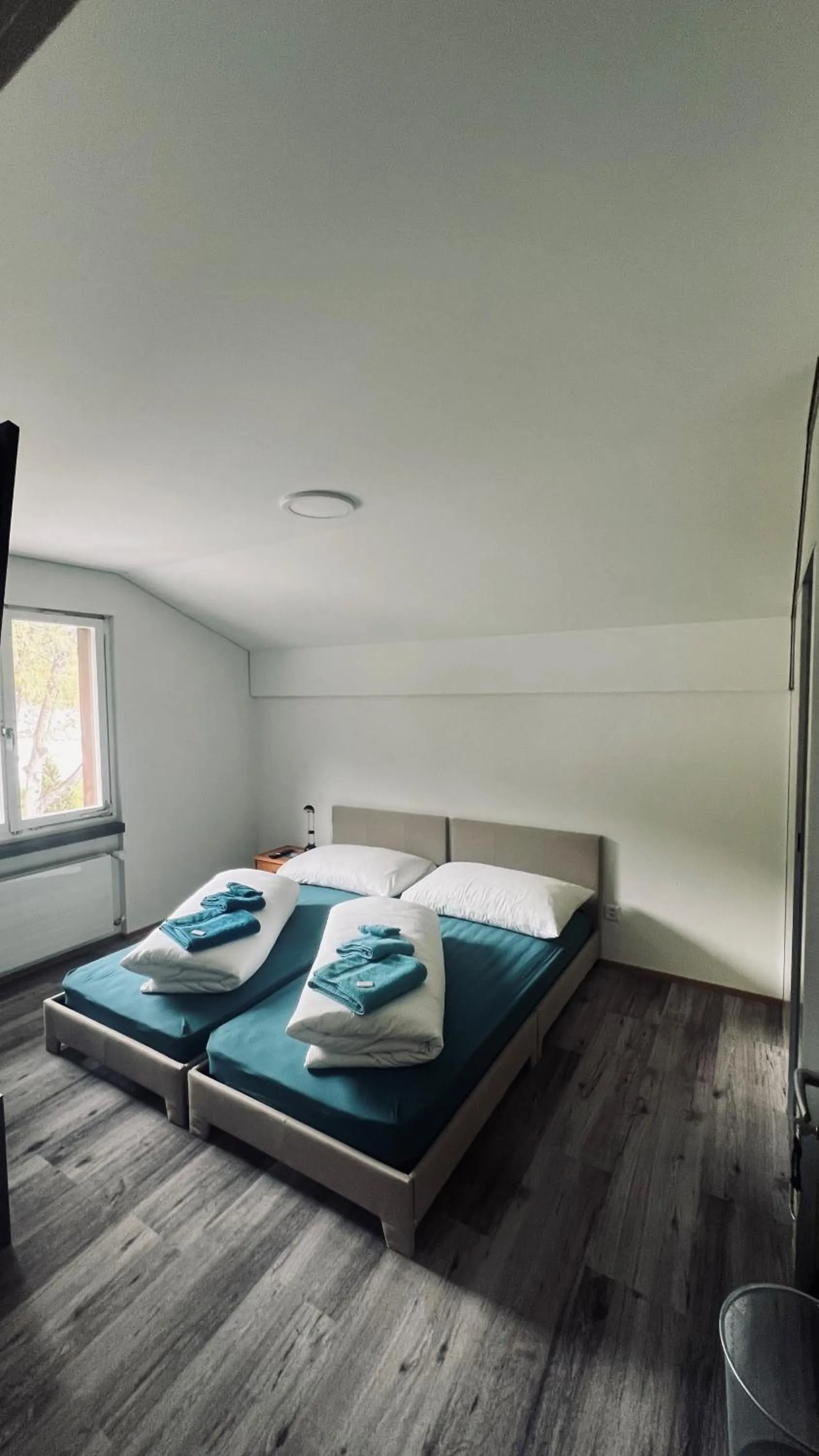 Bed in Hotel Péz Ault