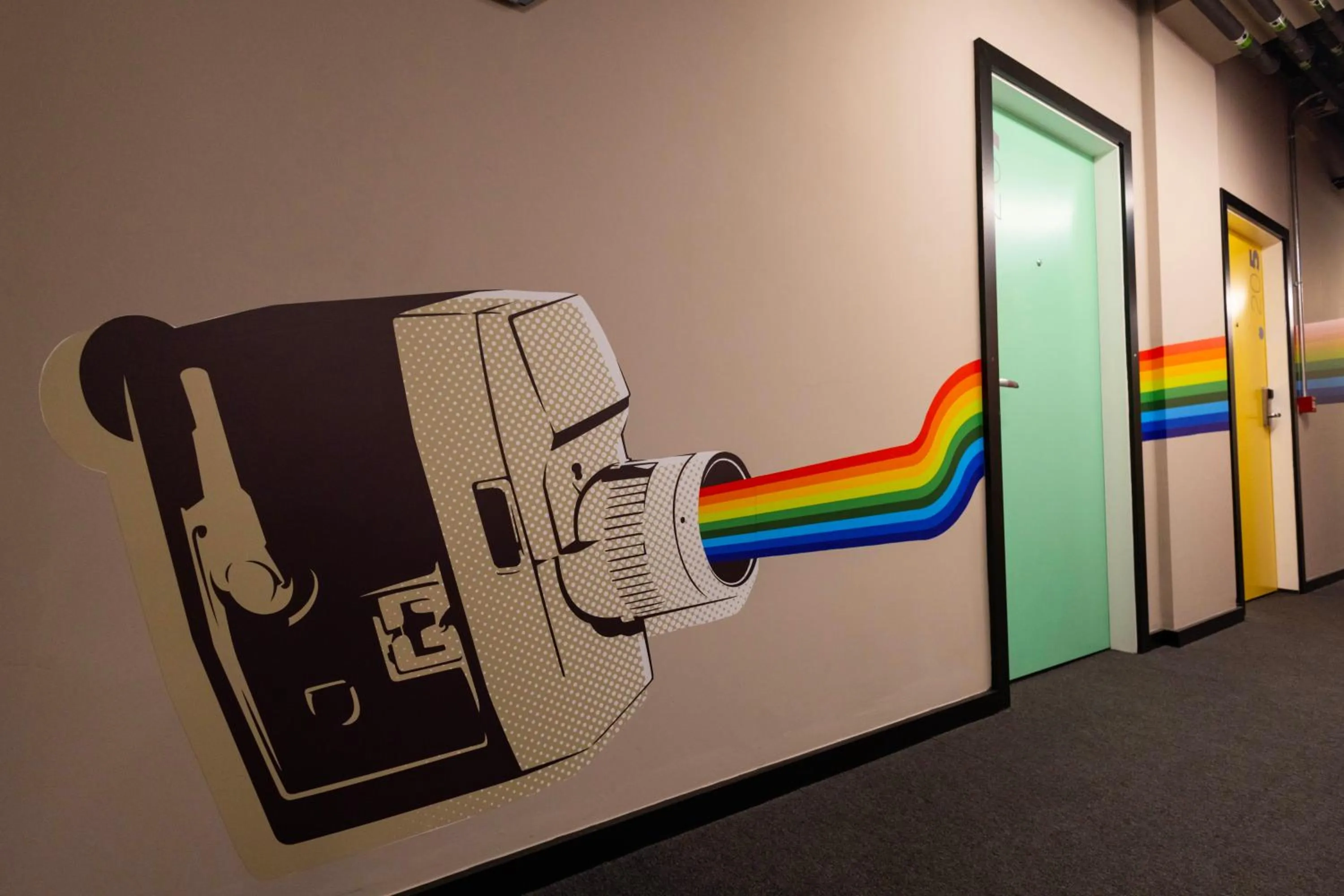 Decorative detail in REZz Temple Bar, Dublin