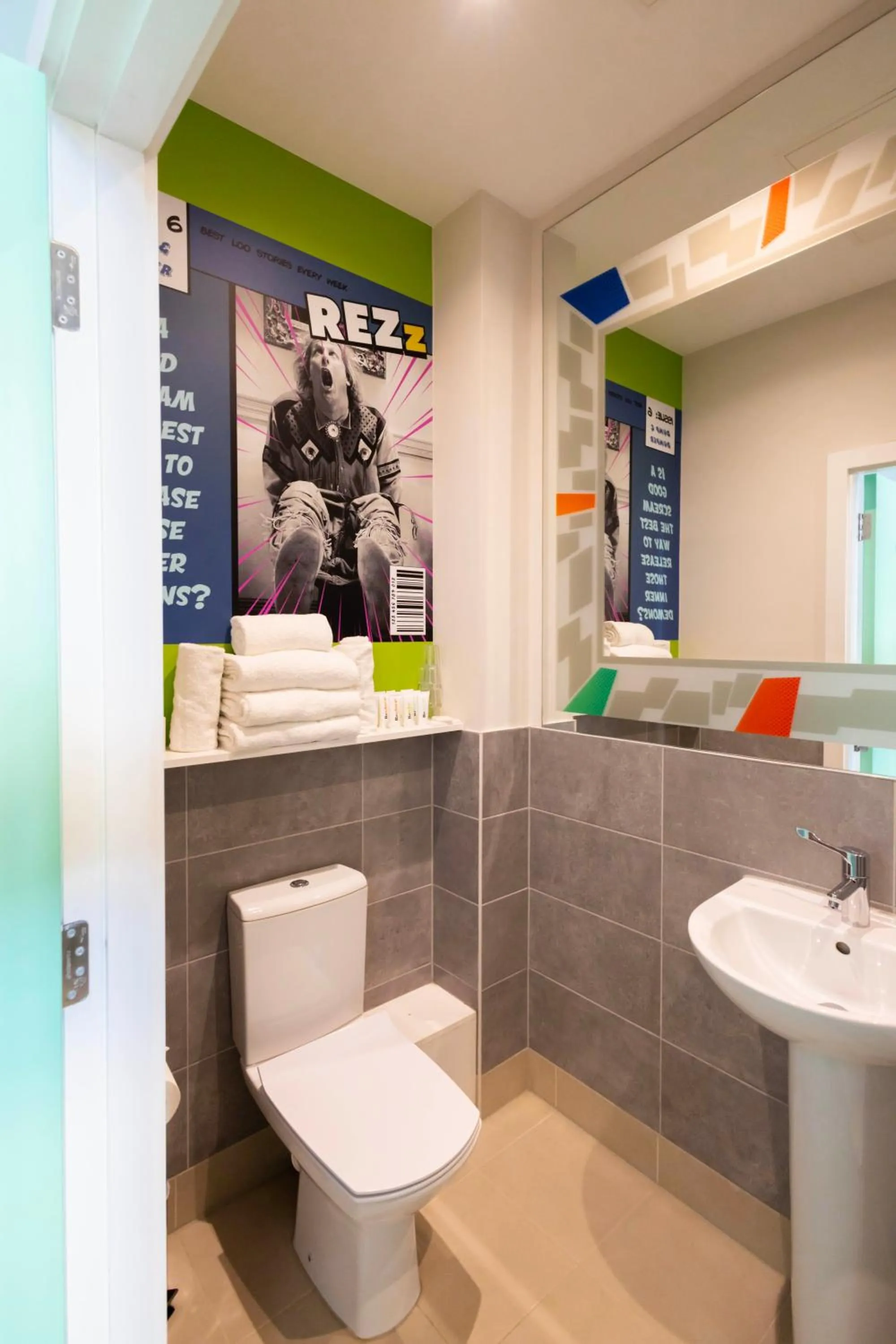 Toilet in REZz Temple Bar, Dublin