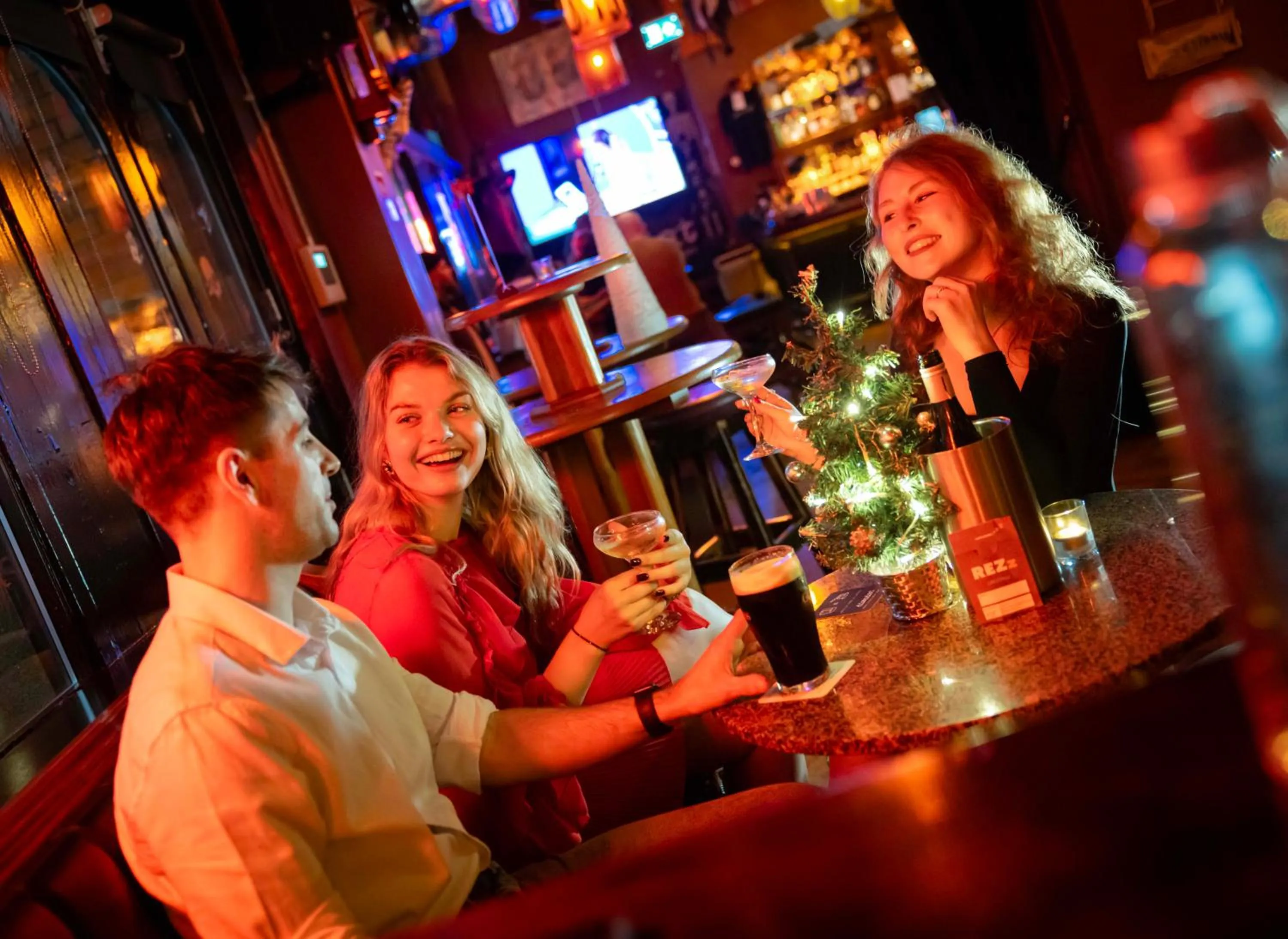 Lounge or bar in REZz Temple Bar, Dublin