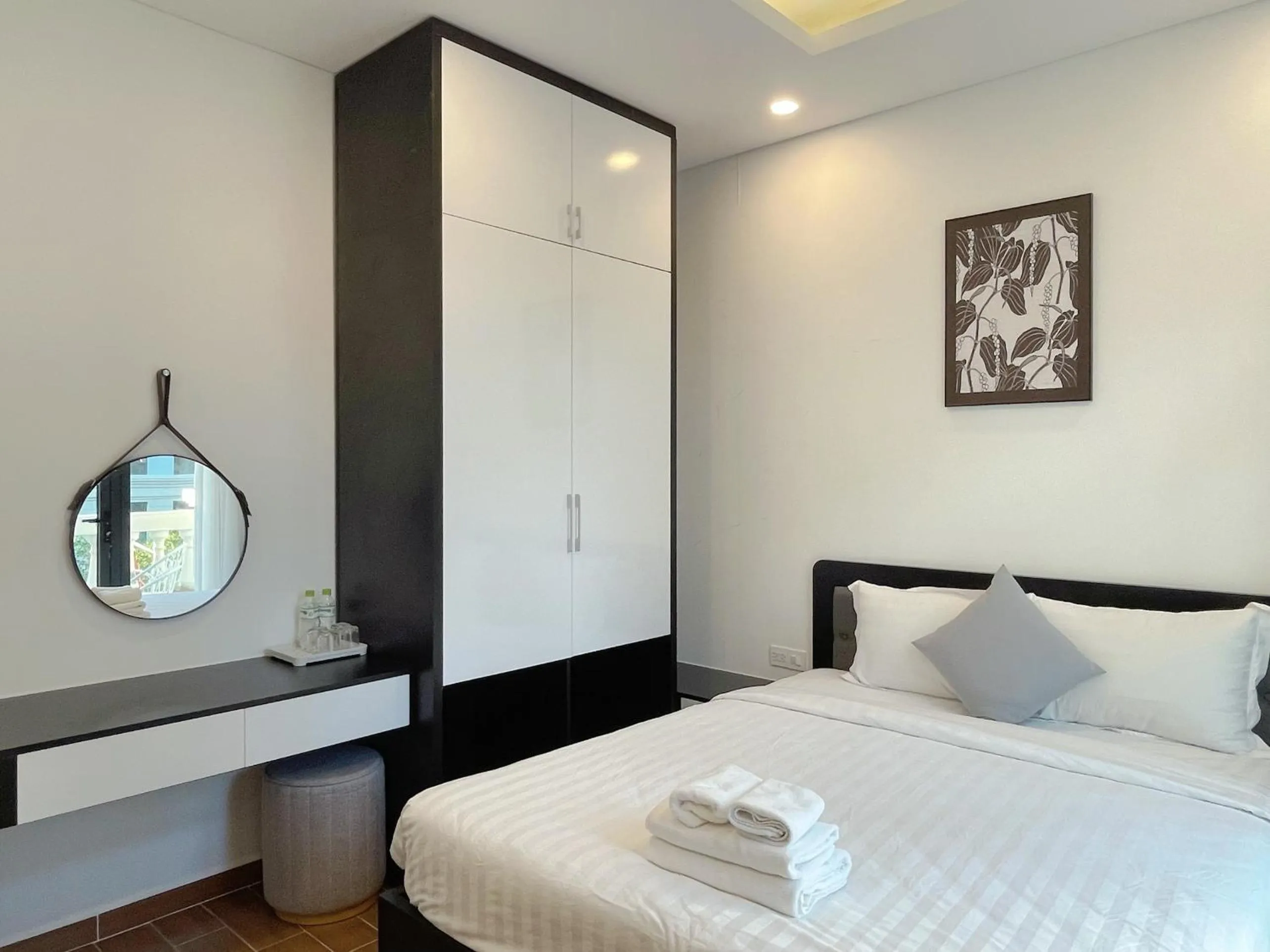 Bedroom, Bed in Le Palmier Phu Quoc Hotel - Free Shuttle To Grand World