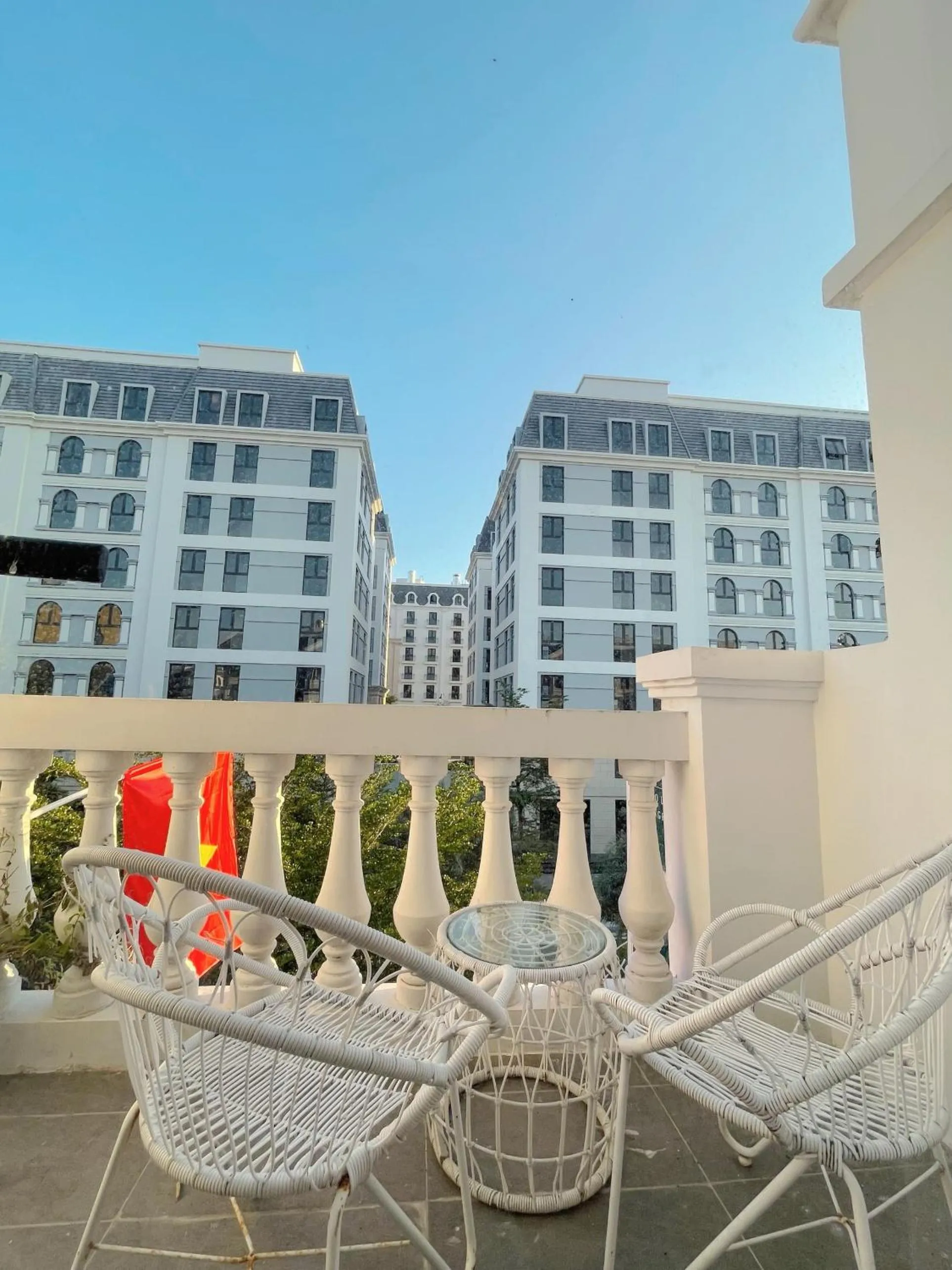 Balcony/Terrace in Le Palmier Phu Quoc Hotel - Free Shuttle To Grand World