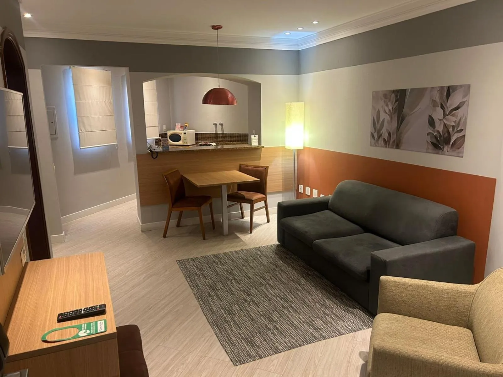 Living room in Cosmopolitan Praia Flat