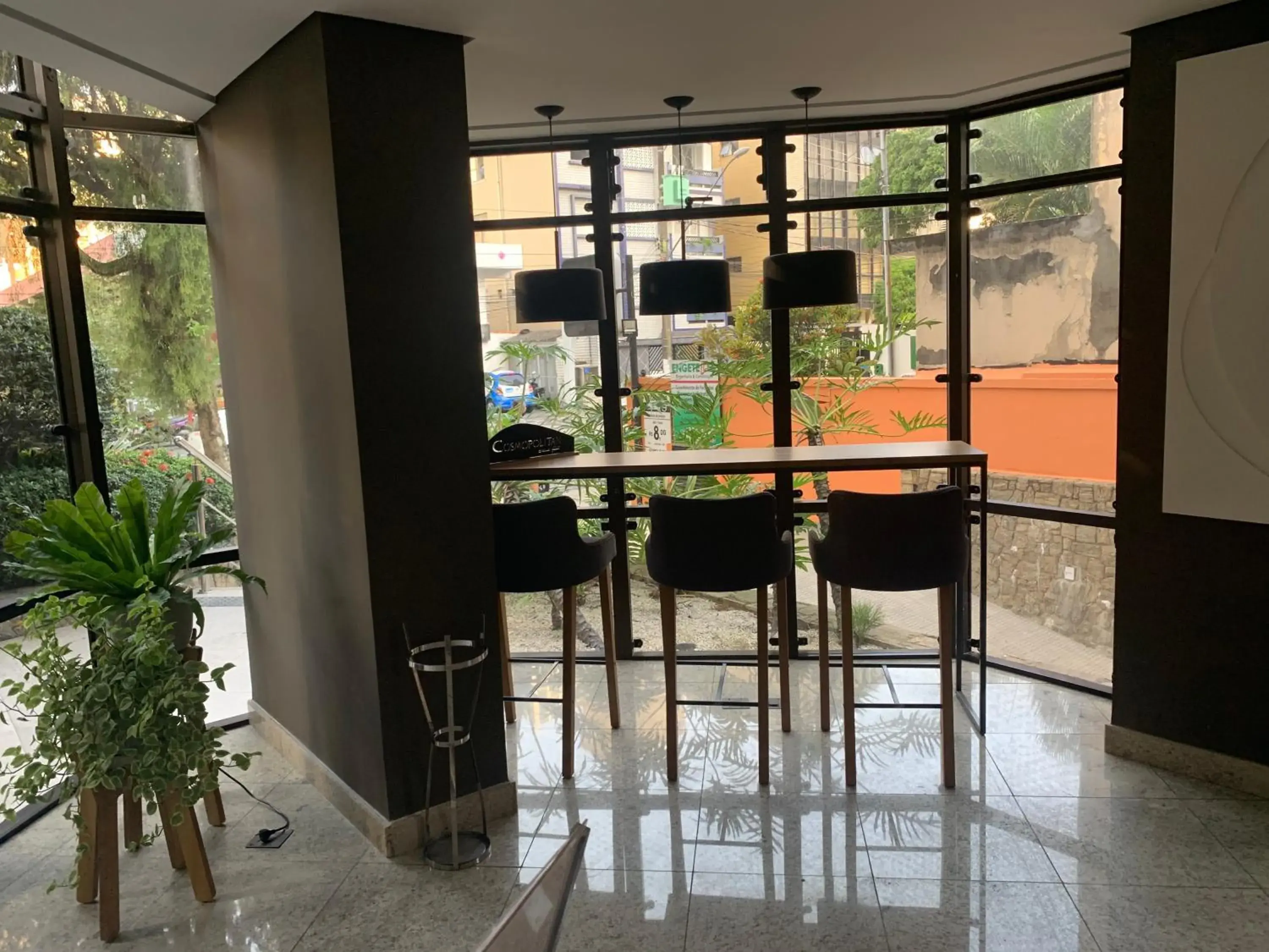 Lobby or reception in Cosmopolitan Praia Flat Lobby or reception in Cosmopolitan Praia Flat