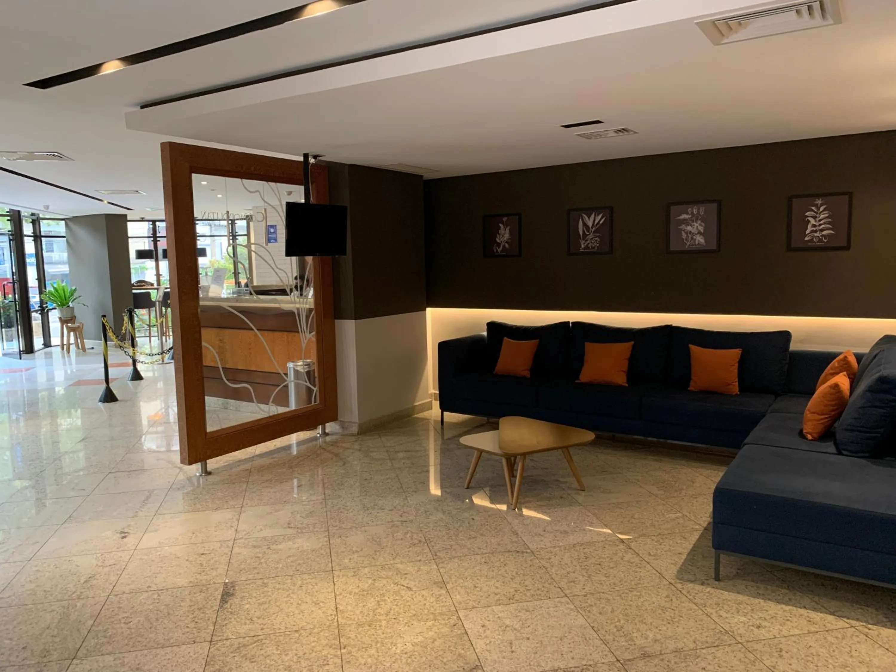 Communal lounge/ TV room in Cosmopolitan Praia Flat