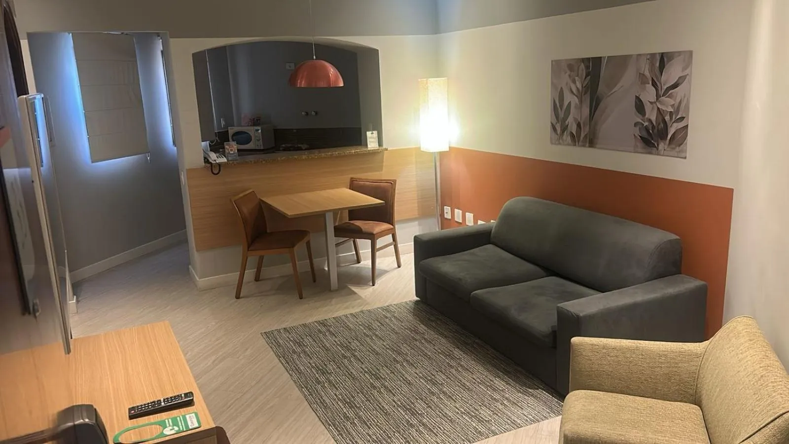 Living room in Cosmopolitan Praia Flat