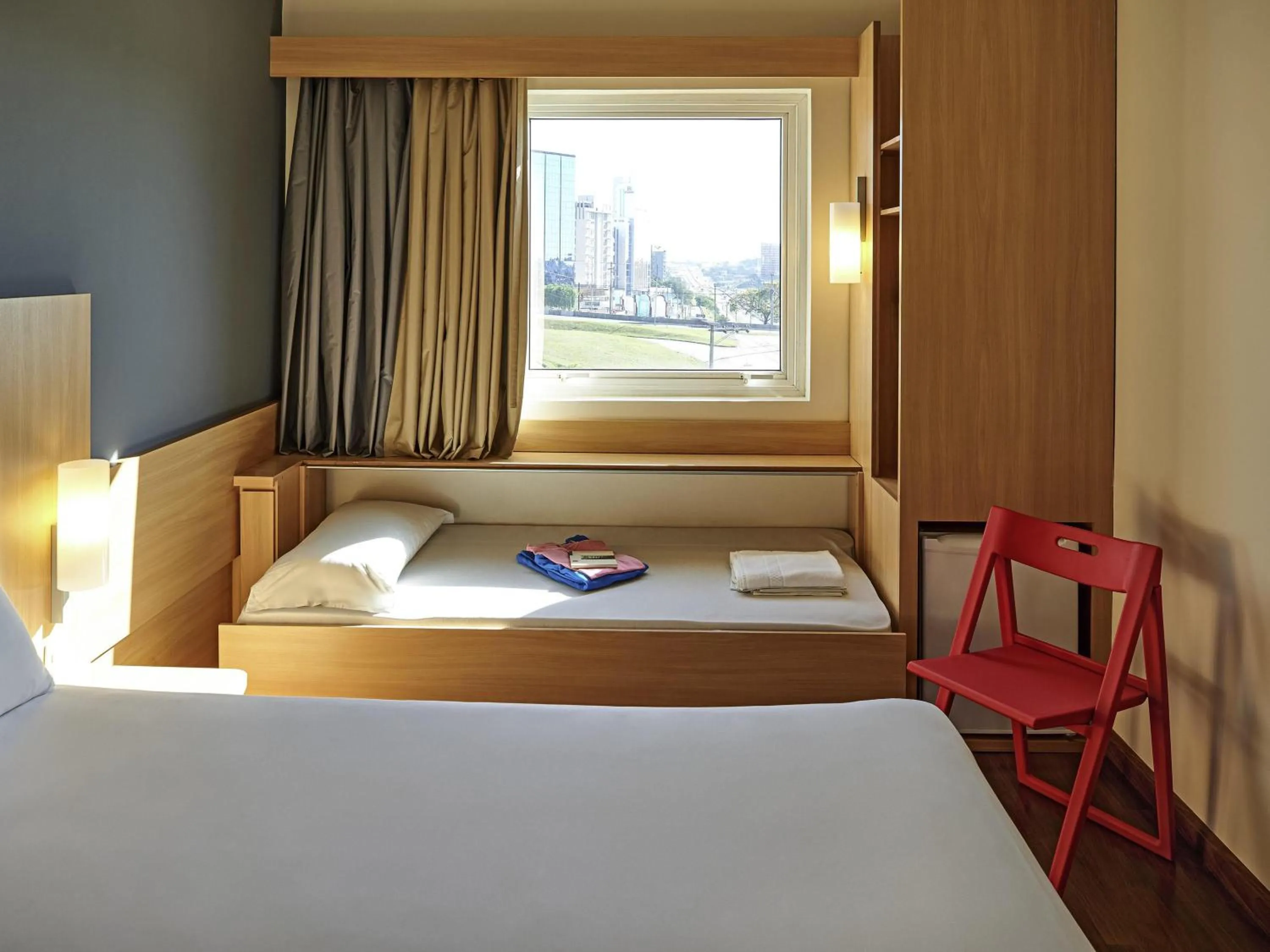 Bedroom, Bed in ibis Sorocaba