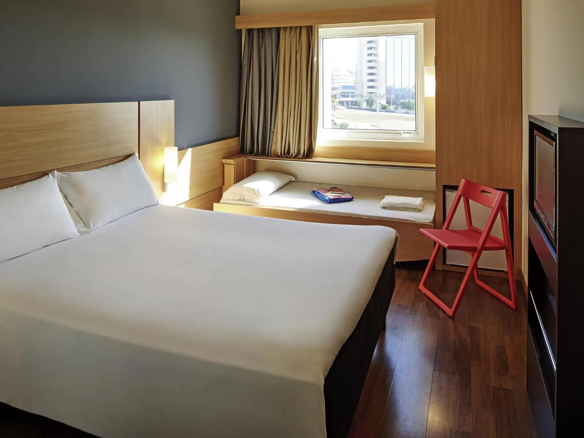 Bedroom, Bed in ibis Sorocaba