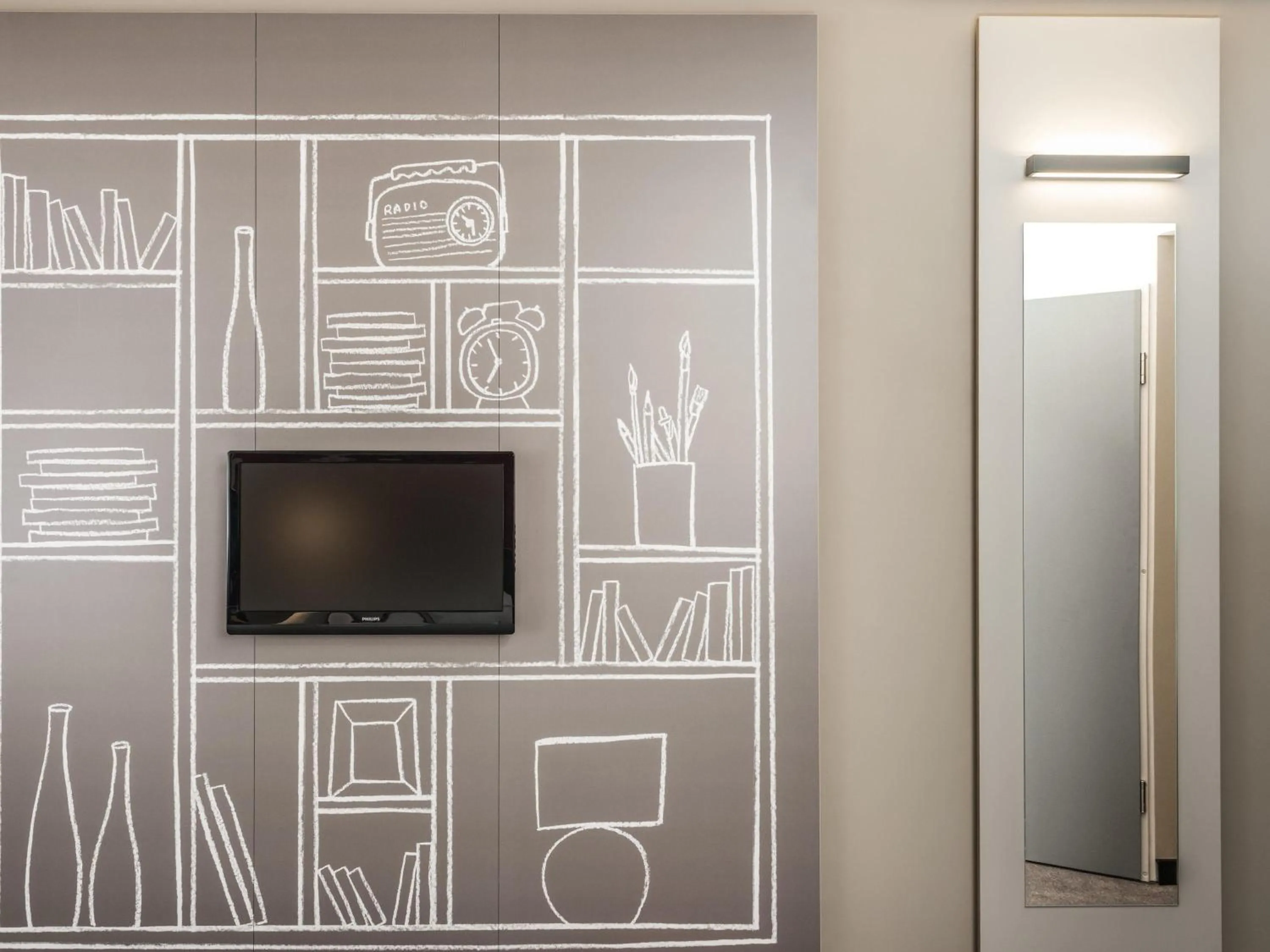 Bedroom in ibis Sorocaba