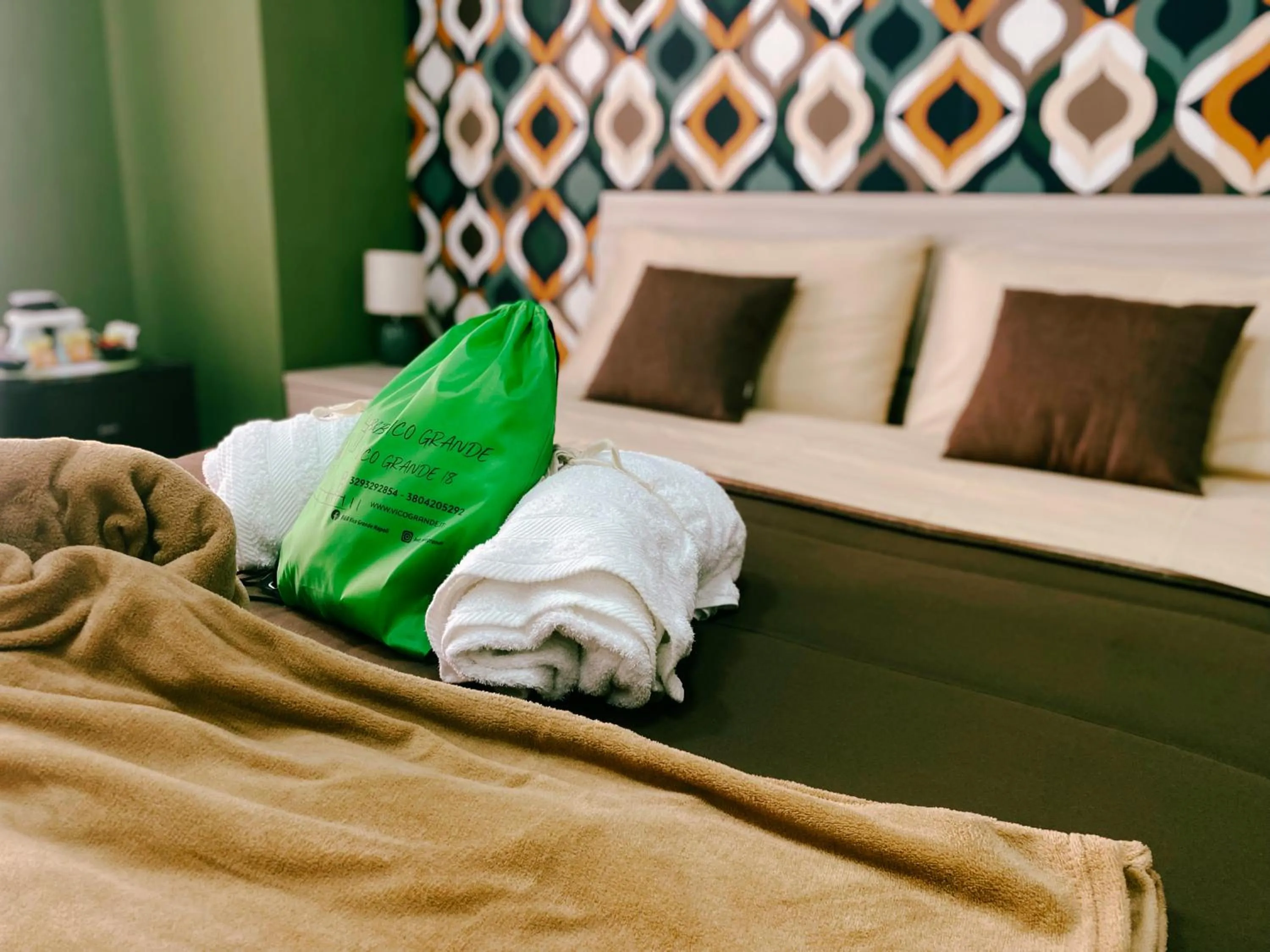 Bedroom, Bed in B & B VICO GRANDE