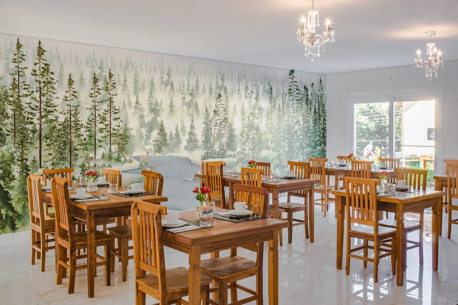 Breakfast in Altitude Lodge Hotel