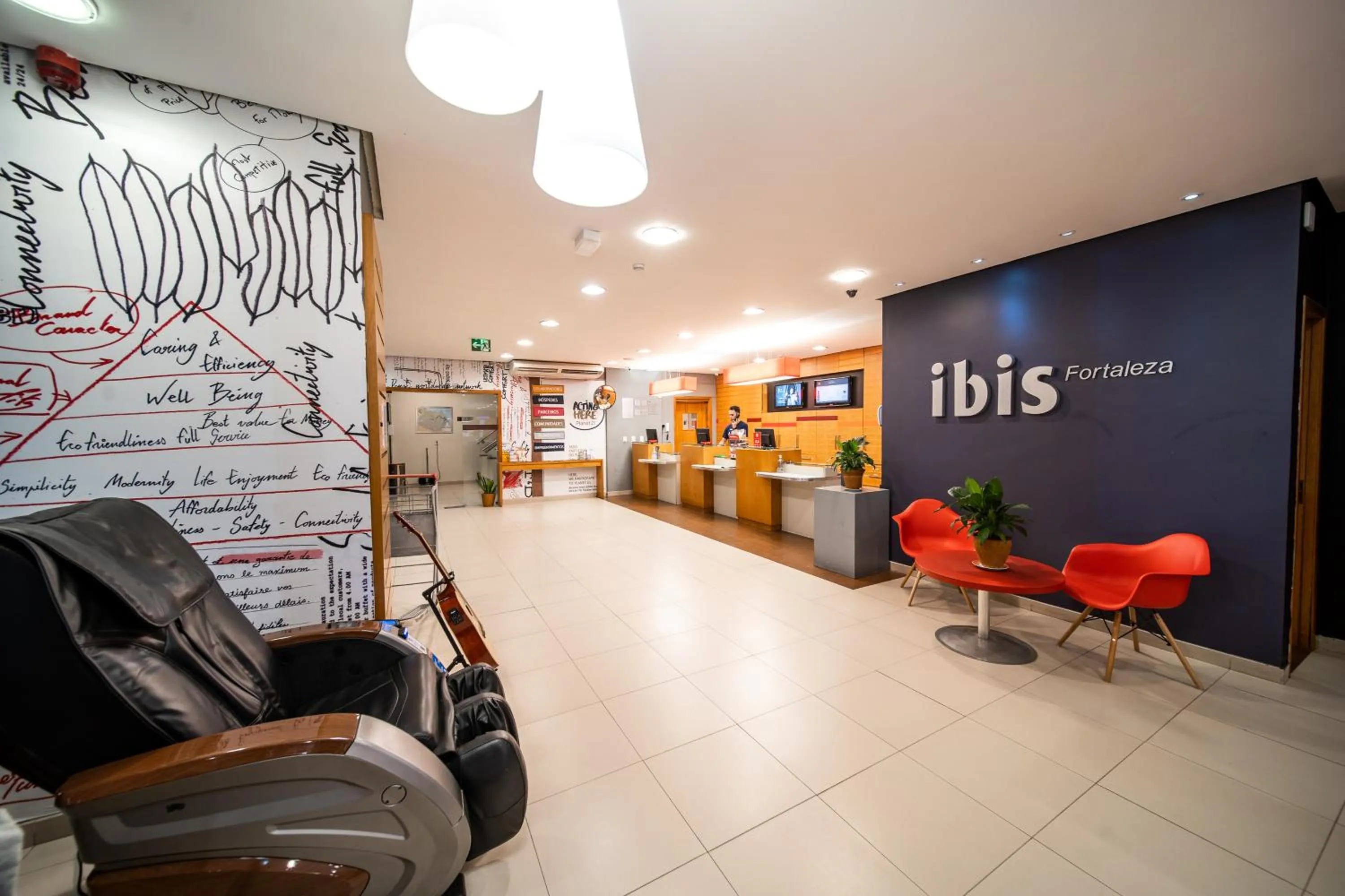 Lobby or reception in ibis Fortaleza Praia de Iracema
