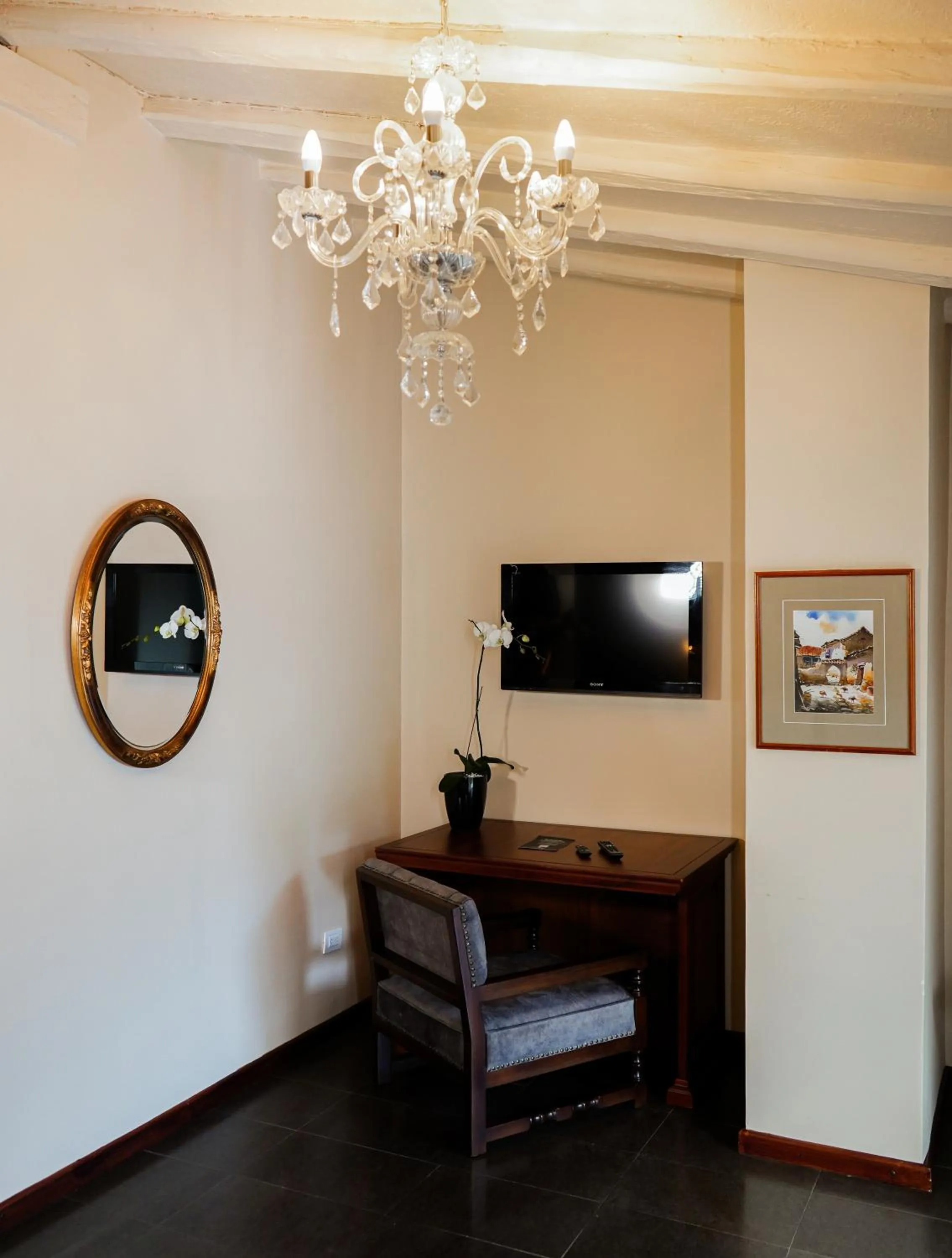 Seating area in Uzhupud Garden Hotel & Lodge