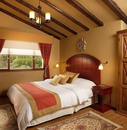 Bed in Uzhupud Garden Hotel & Lodge