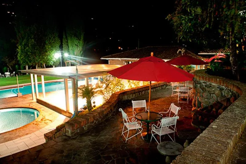 Patio in Uzhupud Garden Hotel & Lodge