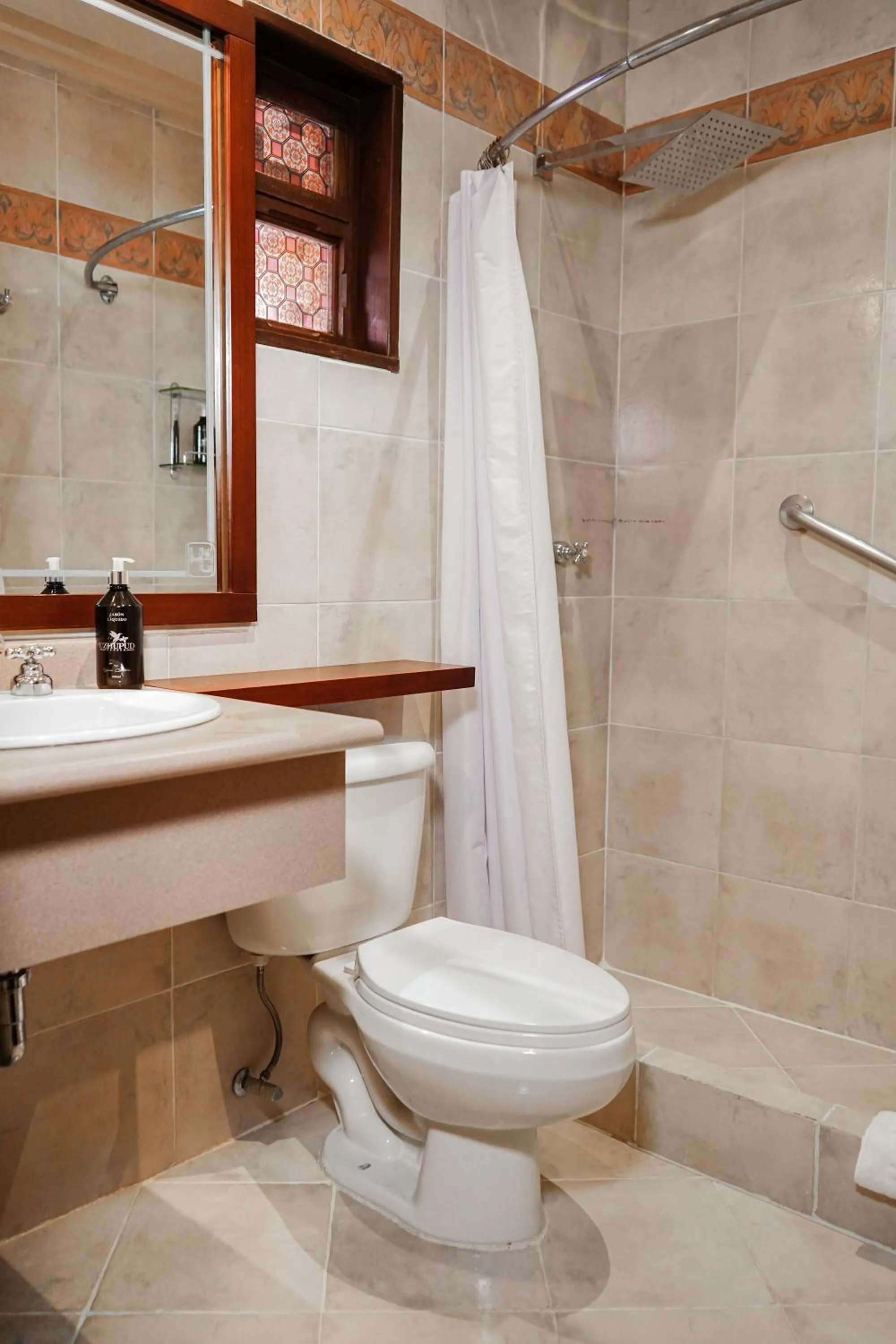 Bathroom in Uzhupud Garden Hotel & Lodge