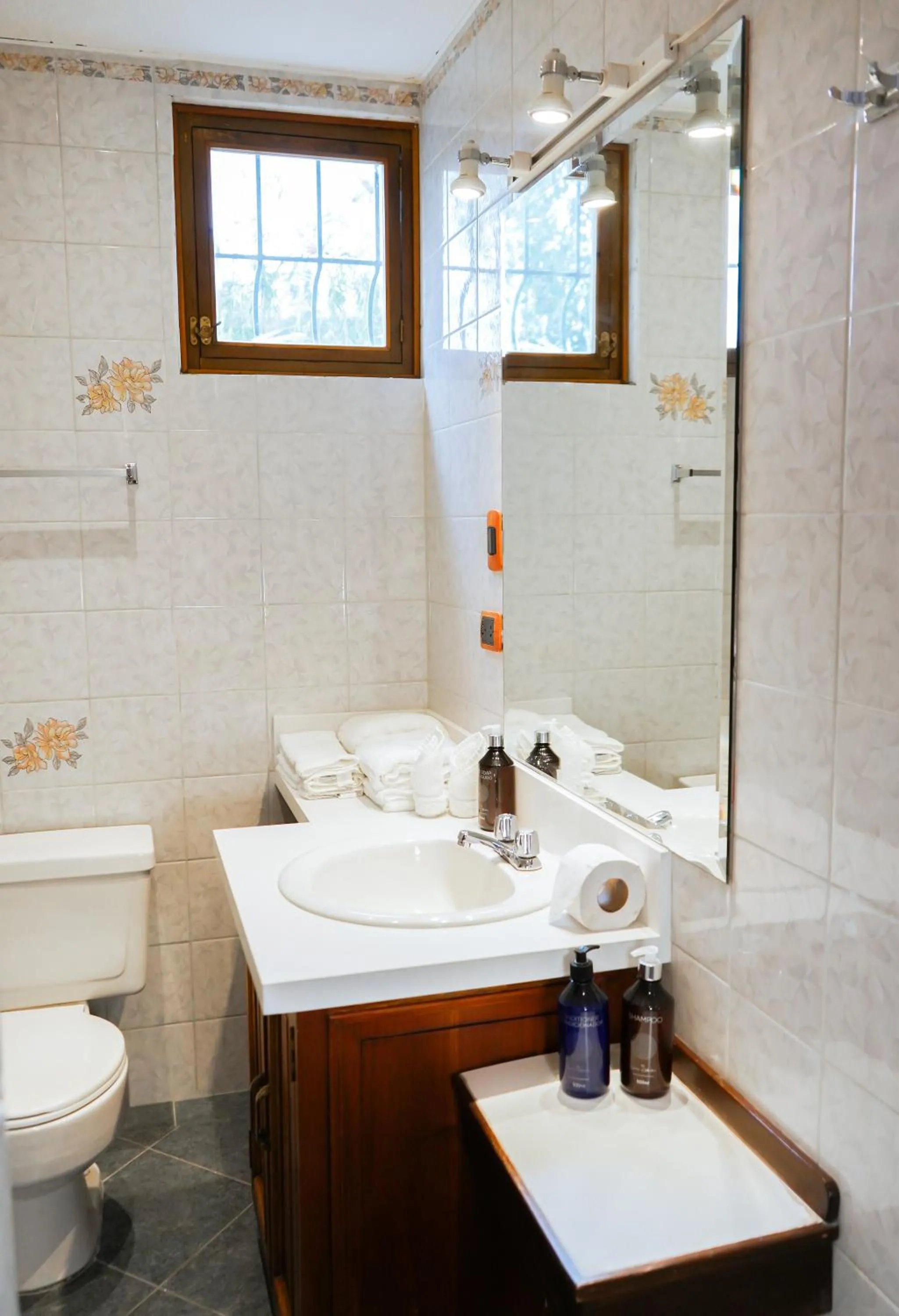 Bathroom in Uzhupud Garden Hotel & Lodge