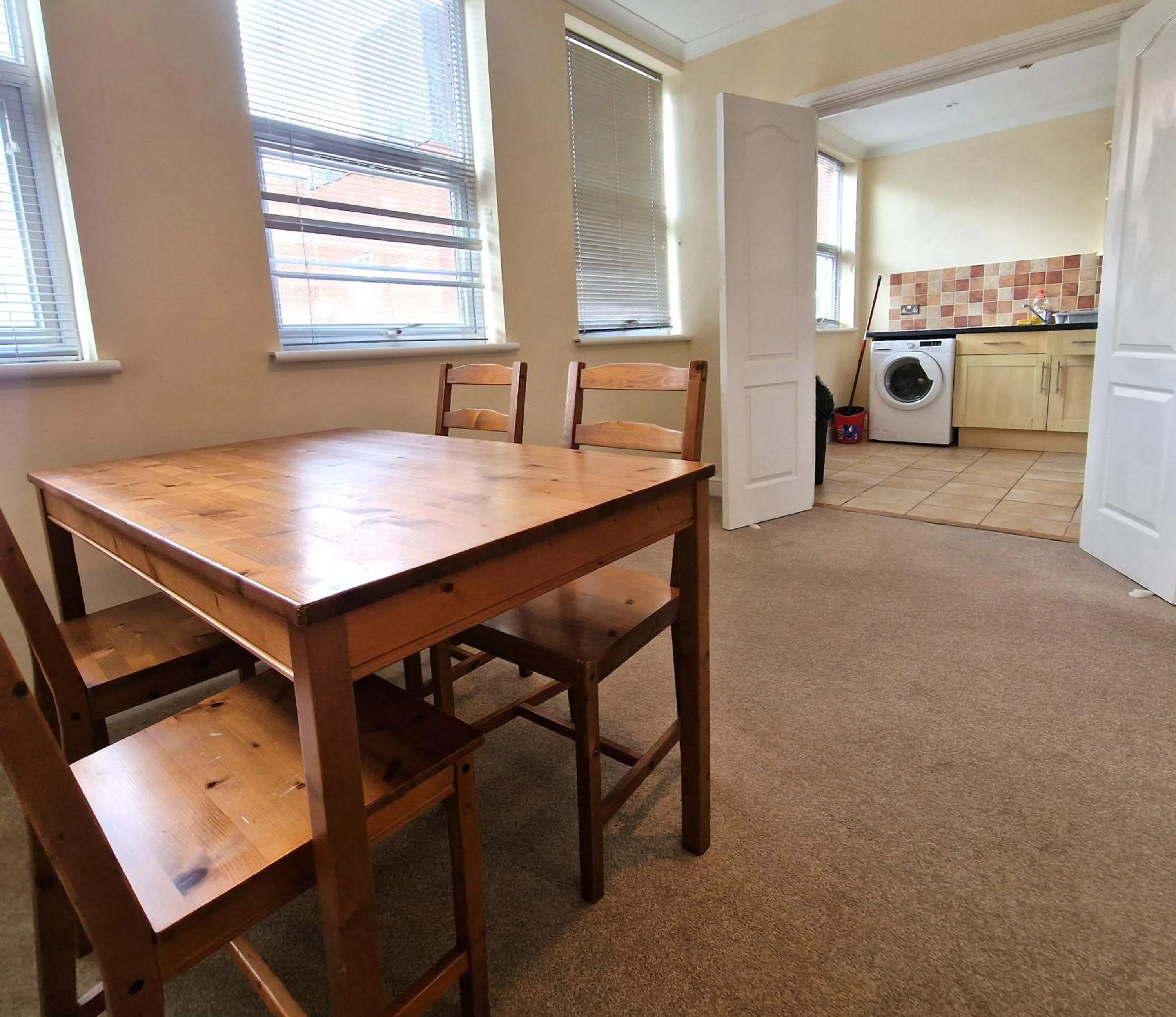Dining area in Old Town Apartments