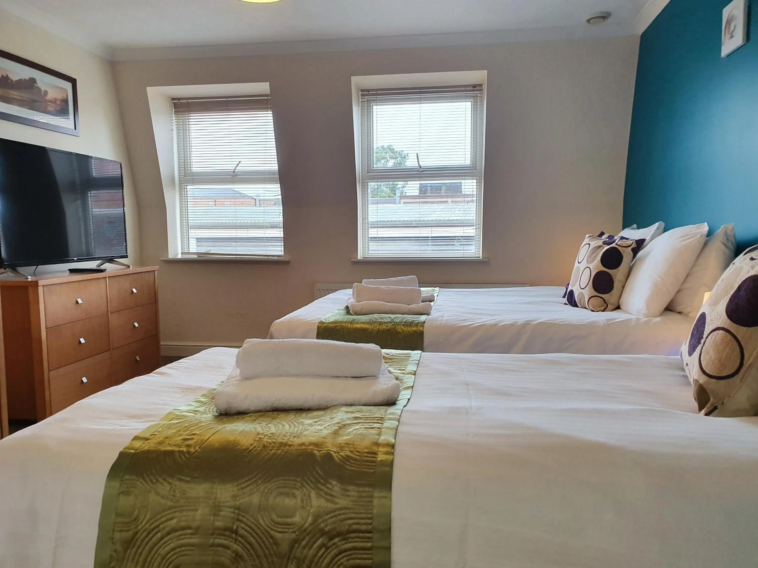 Bed in Old Town Apartments