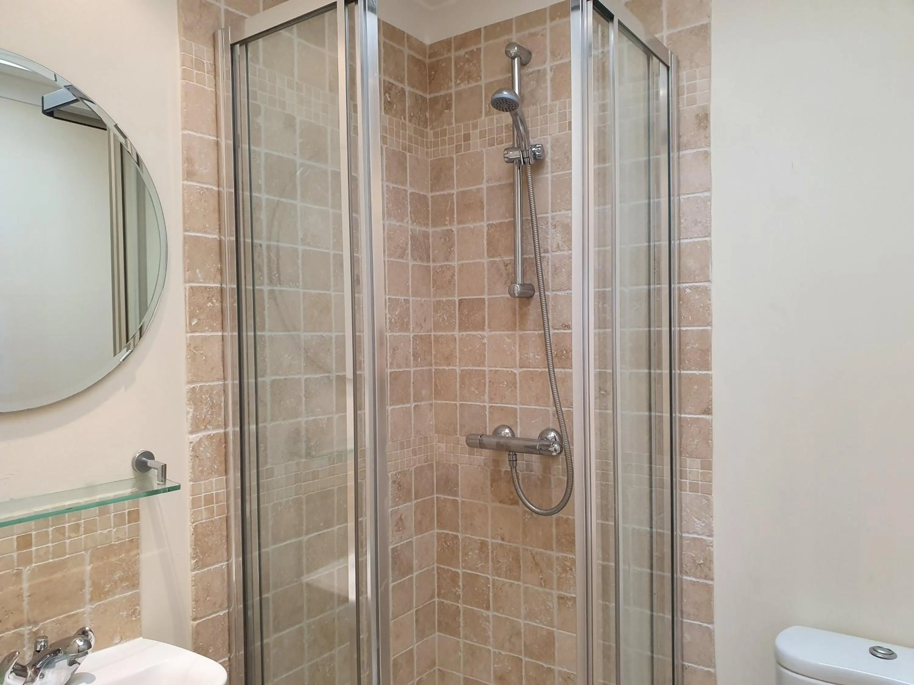 Shower in Old Town Apartments