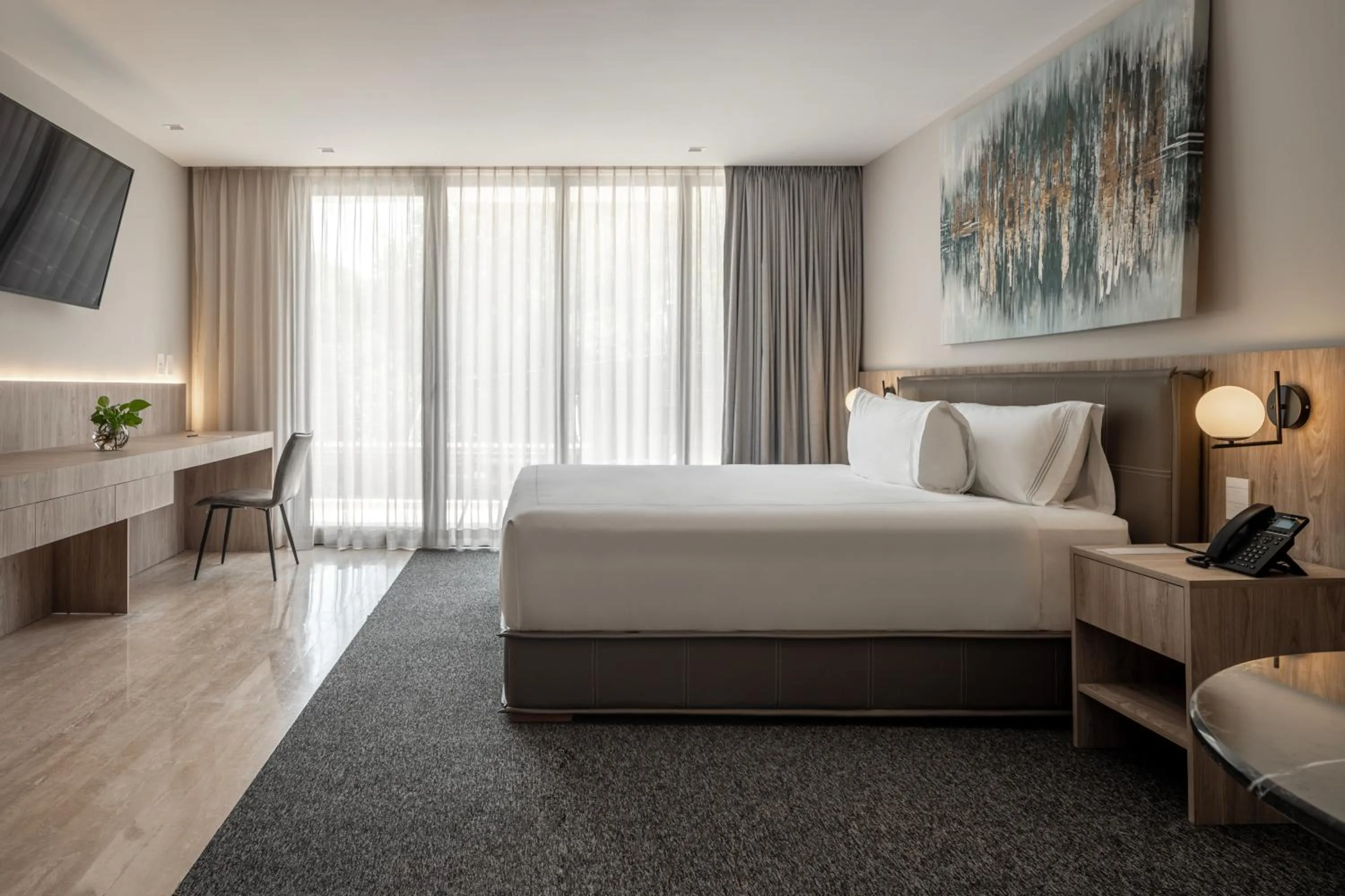 Bed in Hotel Elements by Marquis