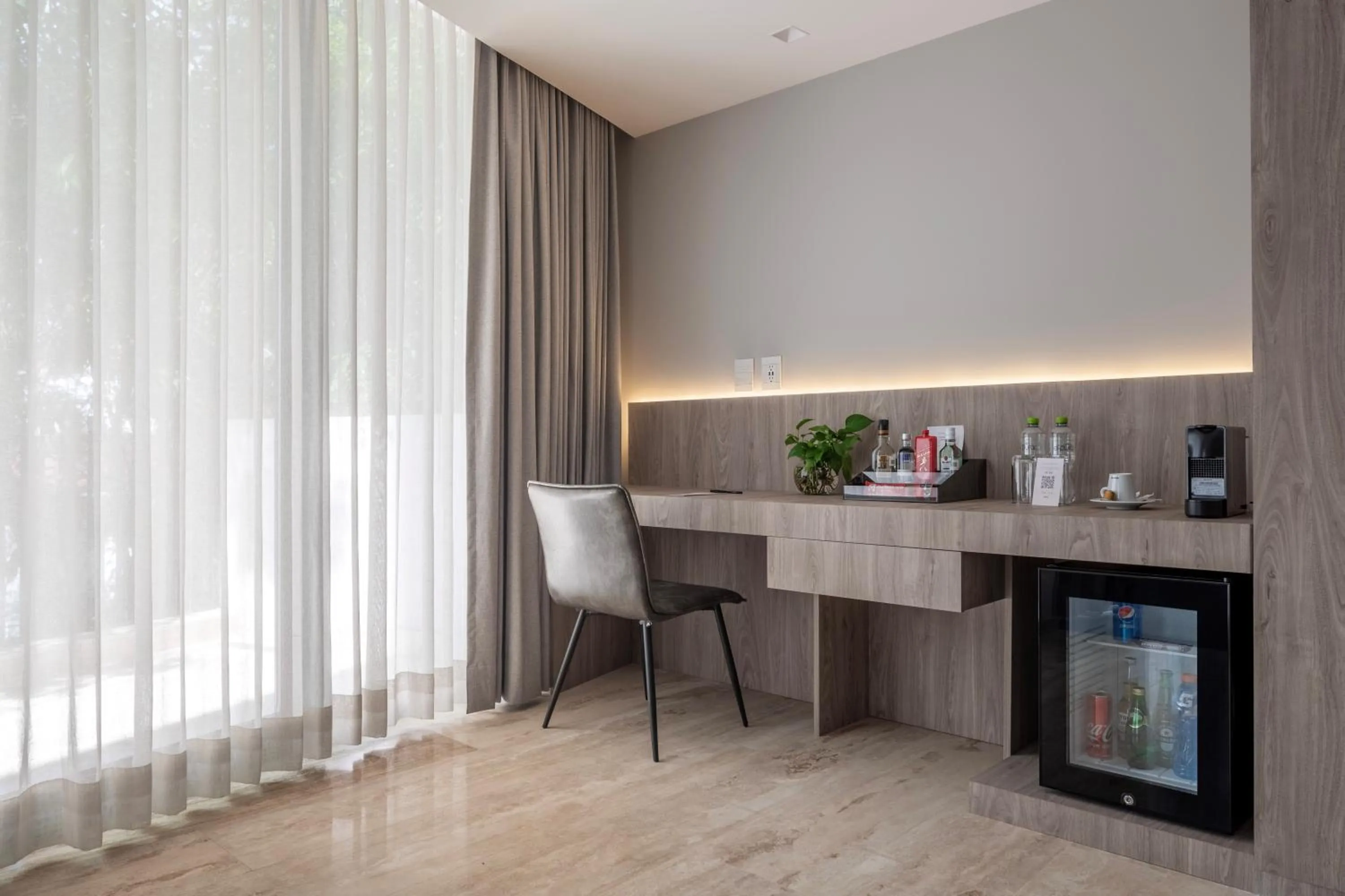 Seating area in Hotel Elements by Marquis