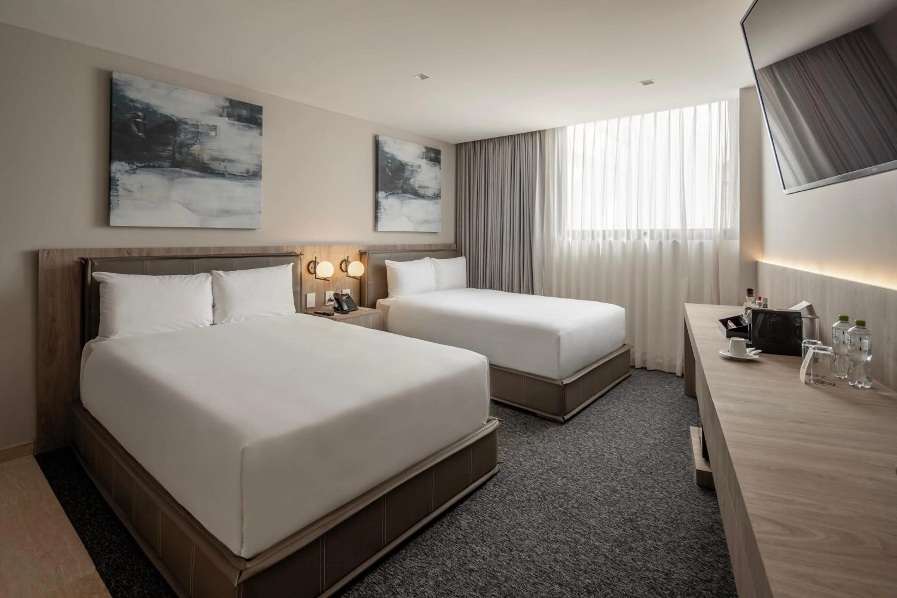 Bed in Hotel Elements by Marquis